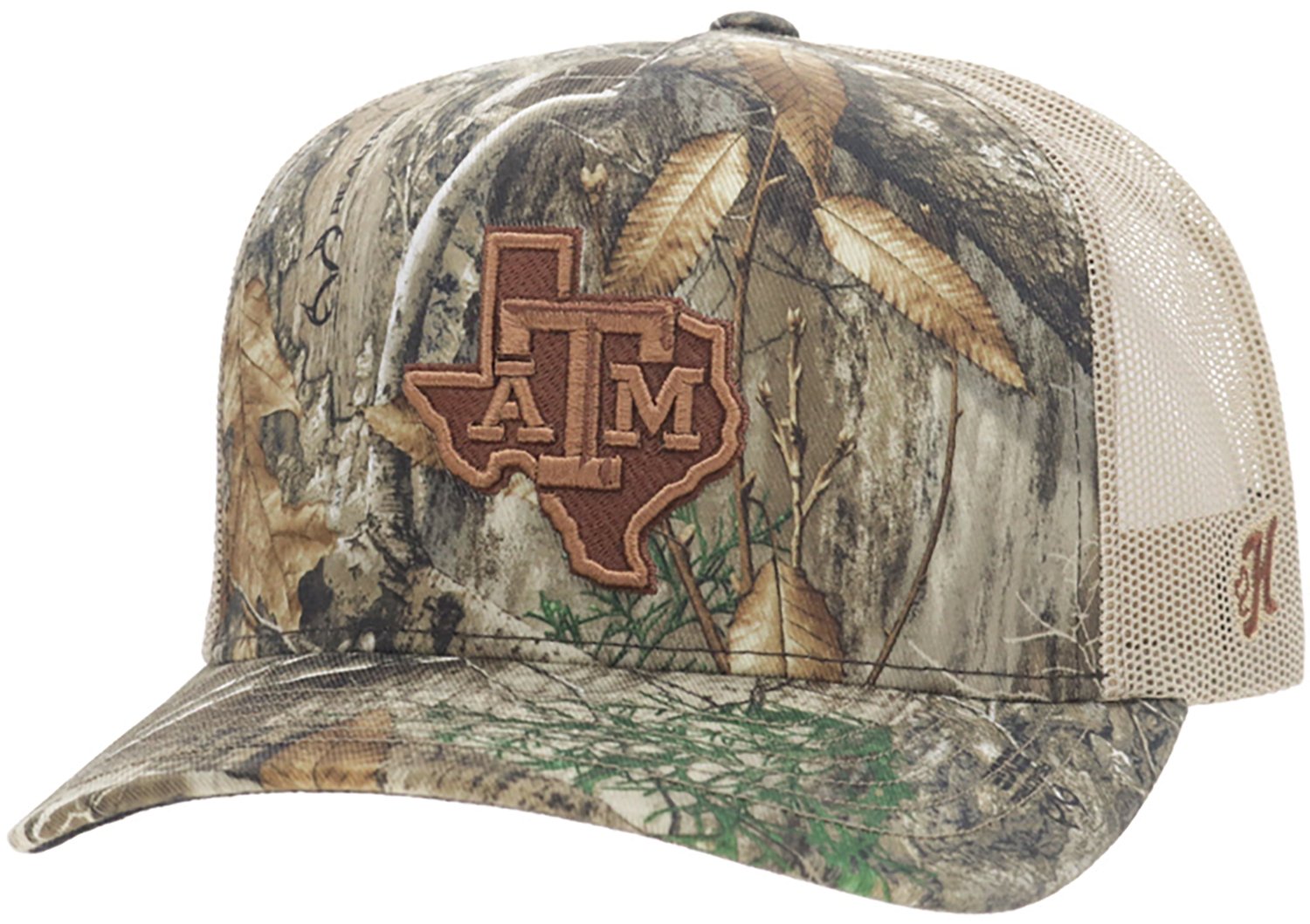 Hooey Texas A&M Aggies Primary Logo Camo Trucker Cap