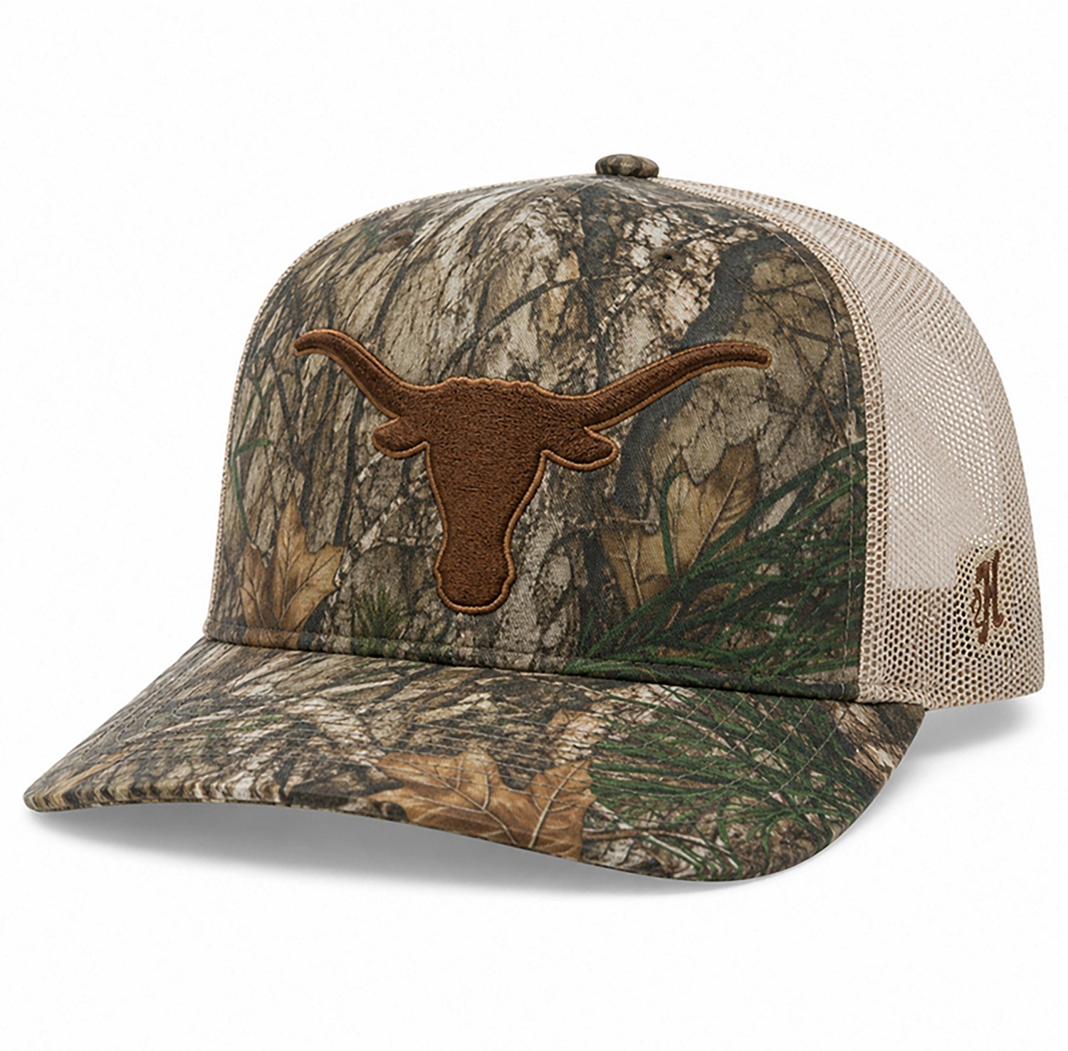 Hooey Texas Longhorns Primary Logo Camo Trucker Cap