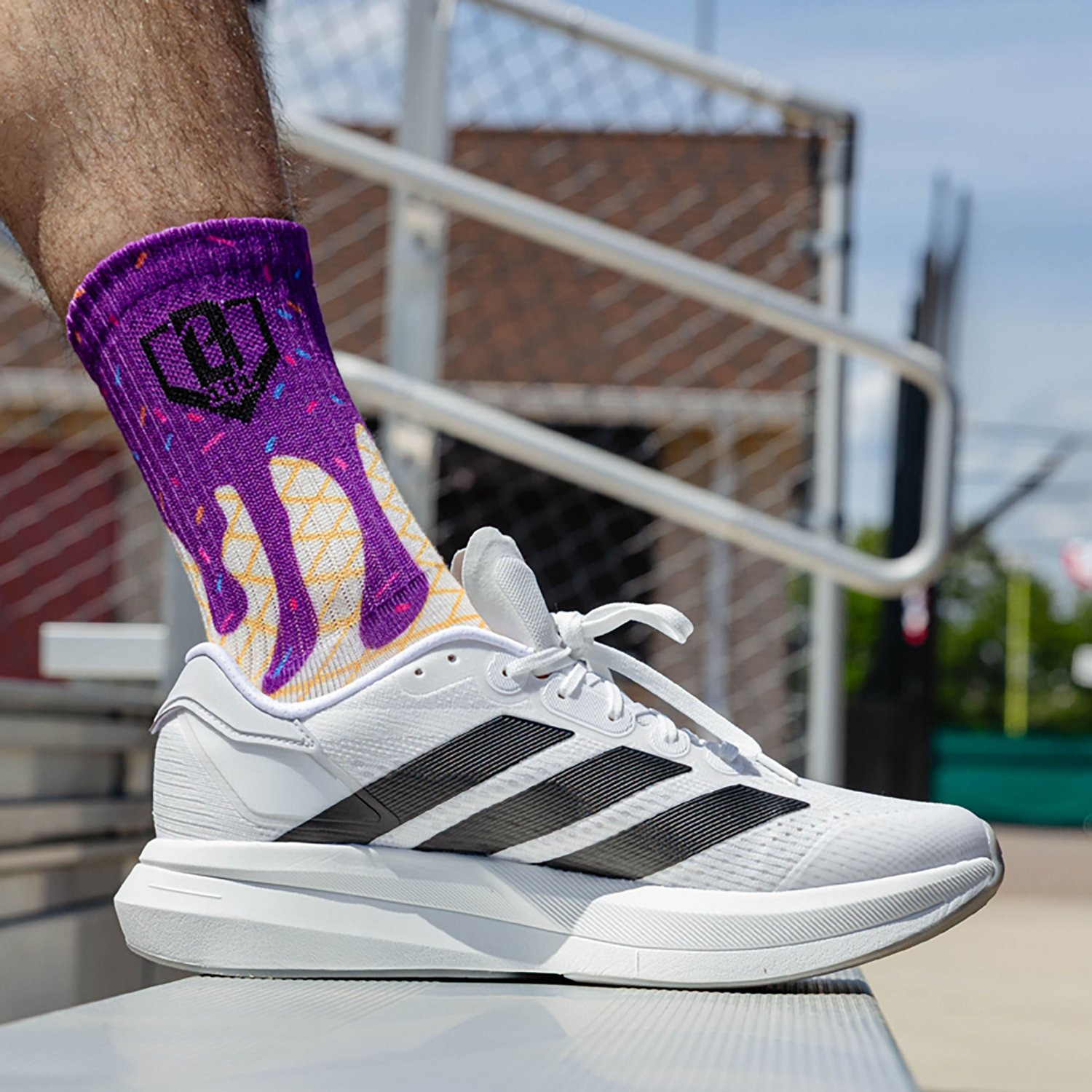 Baseball Lifestyle 101 Ice Cream Performance Socks Crew 3-Pack - view number 4