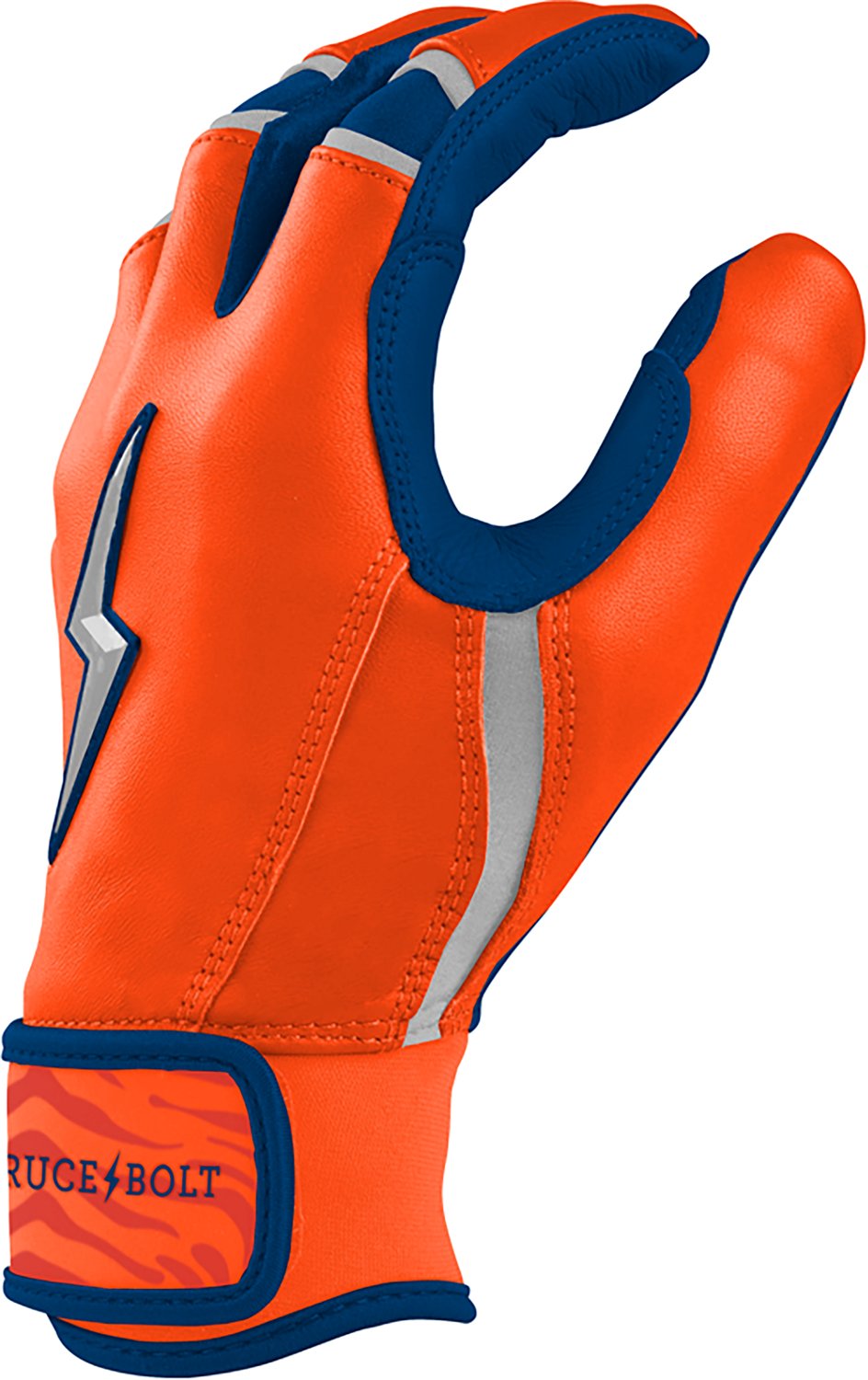 BRUCE BOLT Kids' Max Clark Signature Long Cuff Batting Gloves - view number 3