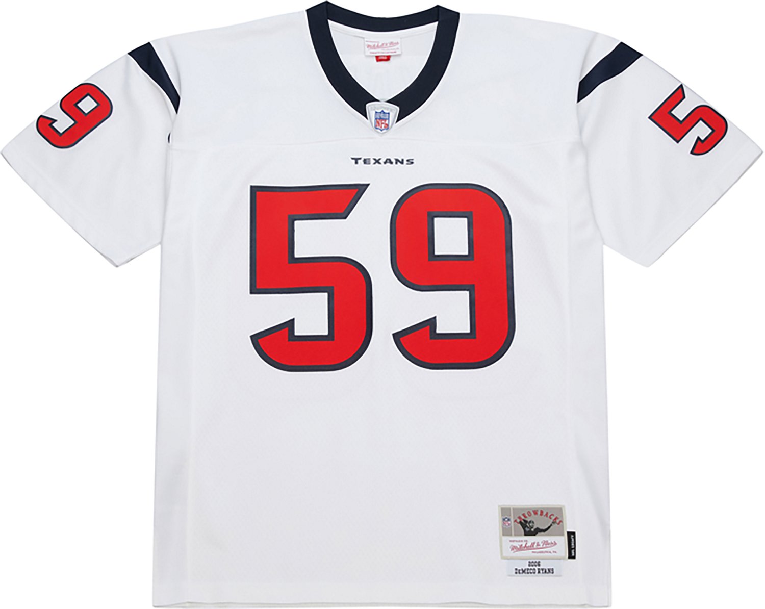 Mitchell & Ness Men's Houston Texans DeMeco Ryans Legacy Replica Jersey - view number 4