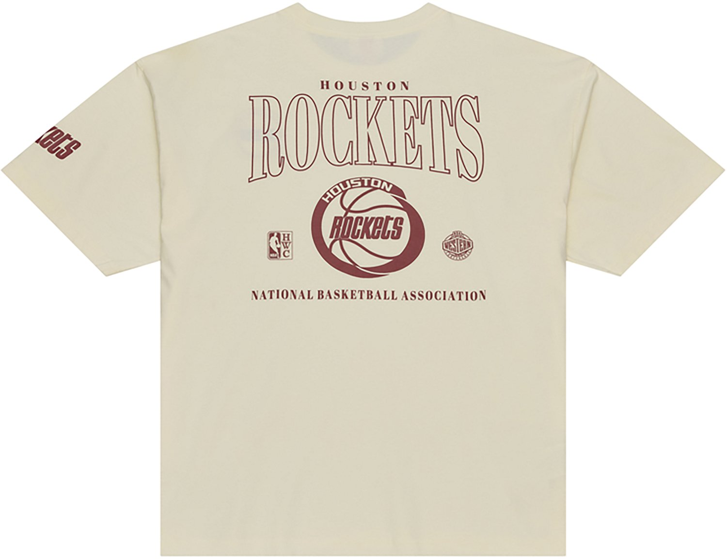 Mitchell & Ness Men's Houston Rockets Heritage Hues Oversized Graphic T-shirt - view number 2