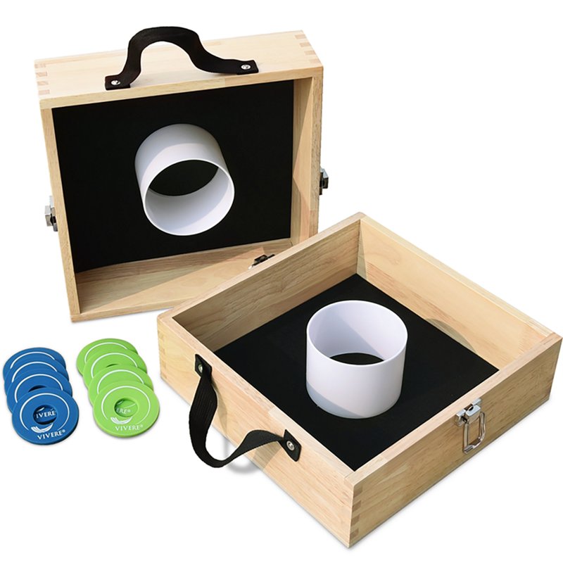 Vivere Washer Toss Tournament Edition Outdoor Game