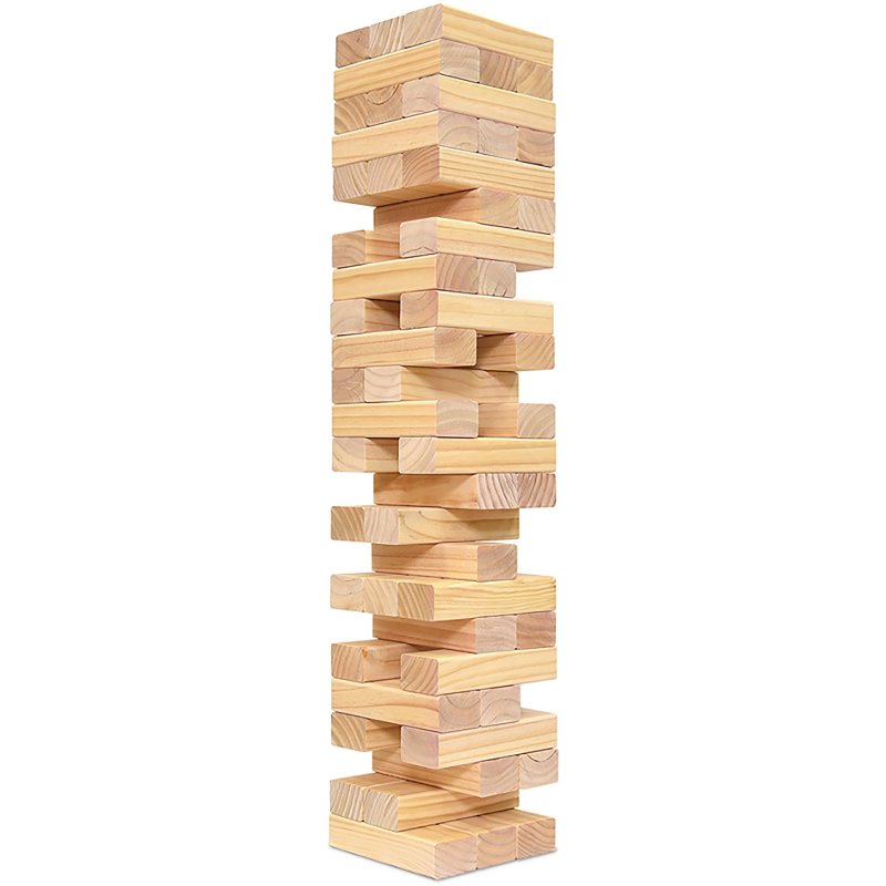 Vivere Giant Tumble Tower Outdoor Game