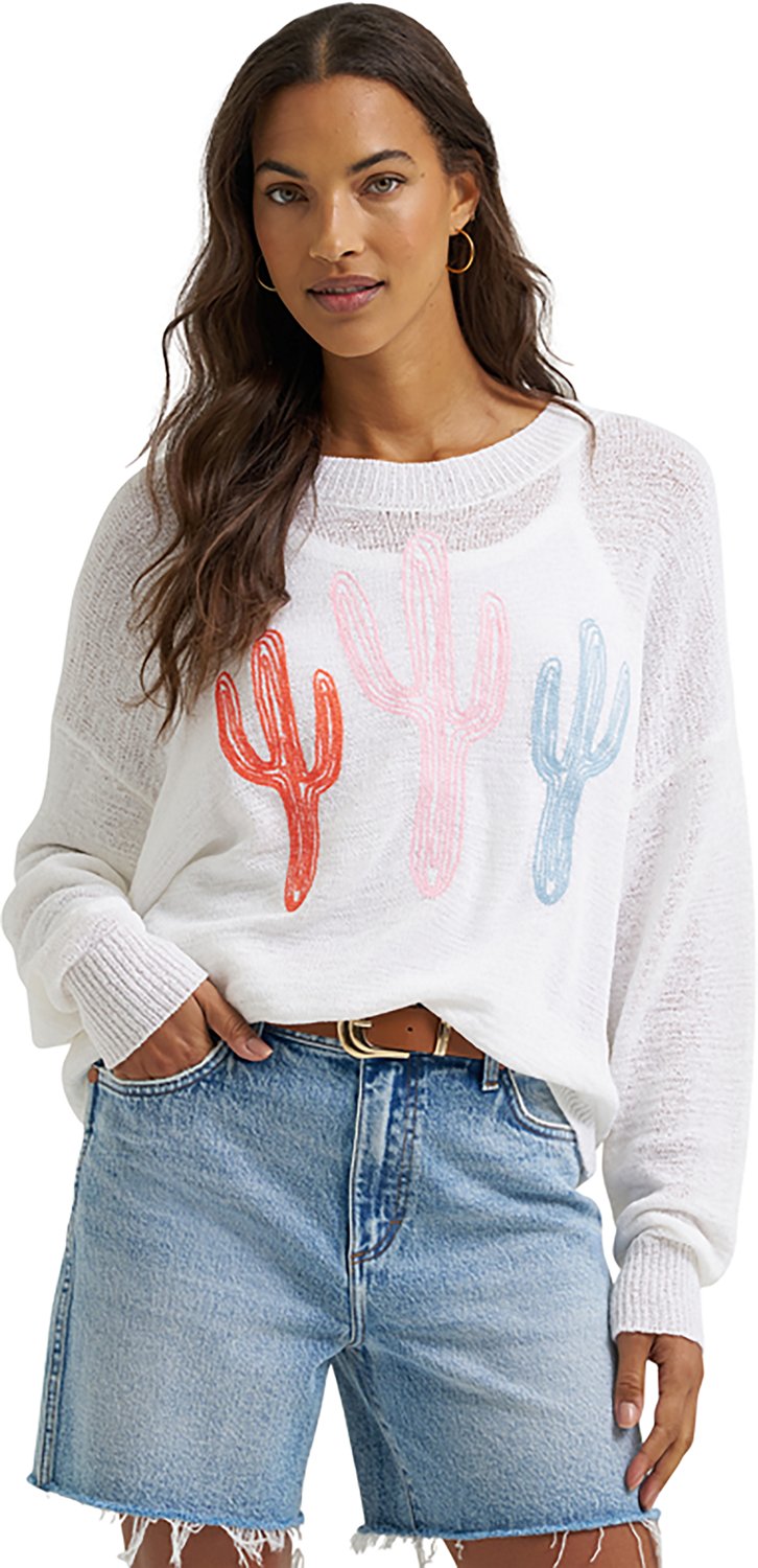 Wrangler Women's Retro Gauzy Knit Sweater