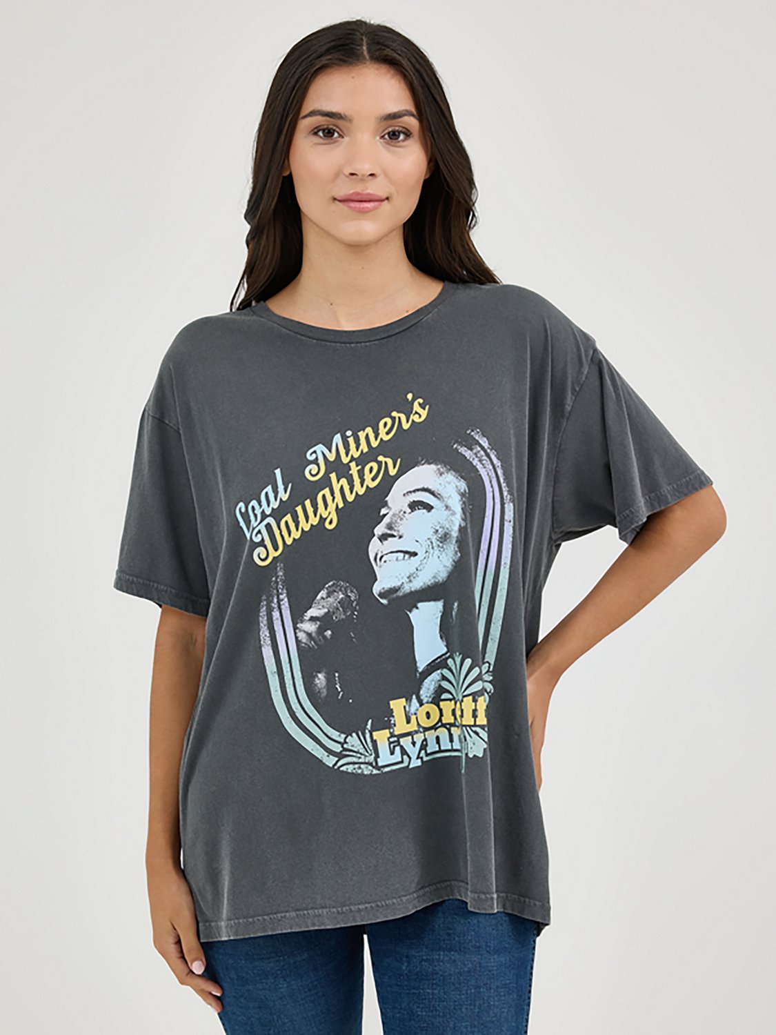 Wrangler Women's Loretta Lynn Oversized Band T-shirt