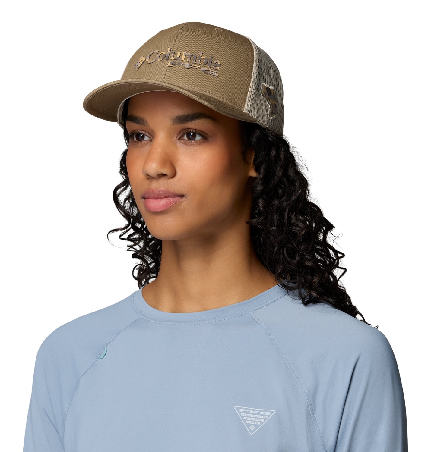 Columbia Sportswear Men's PFG Mesh Snapback Ball Cap