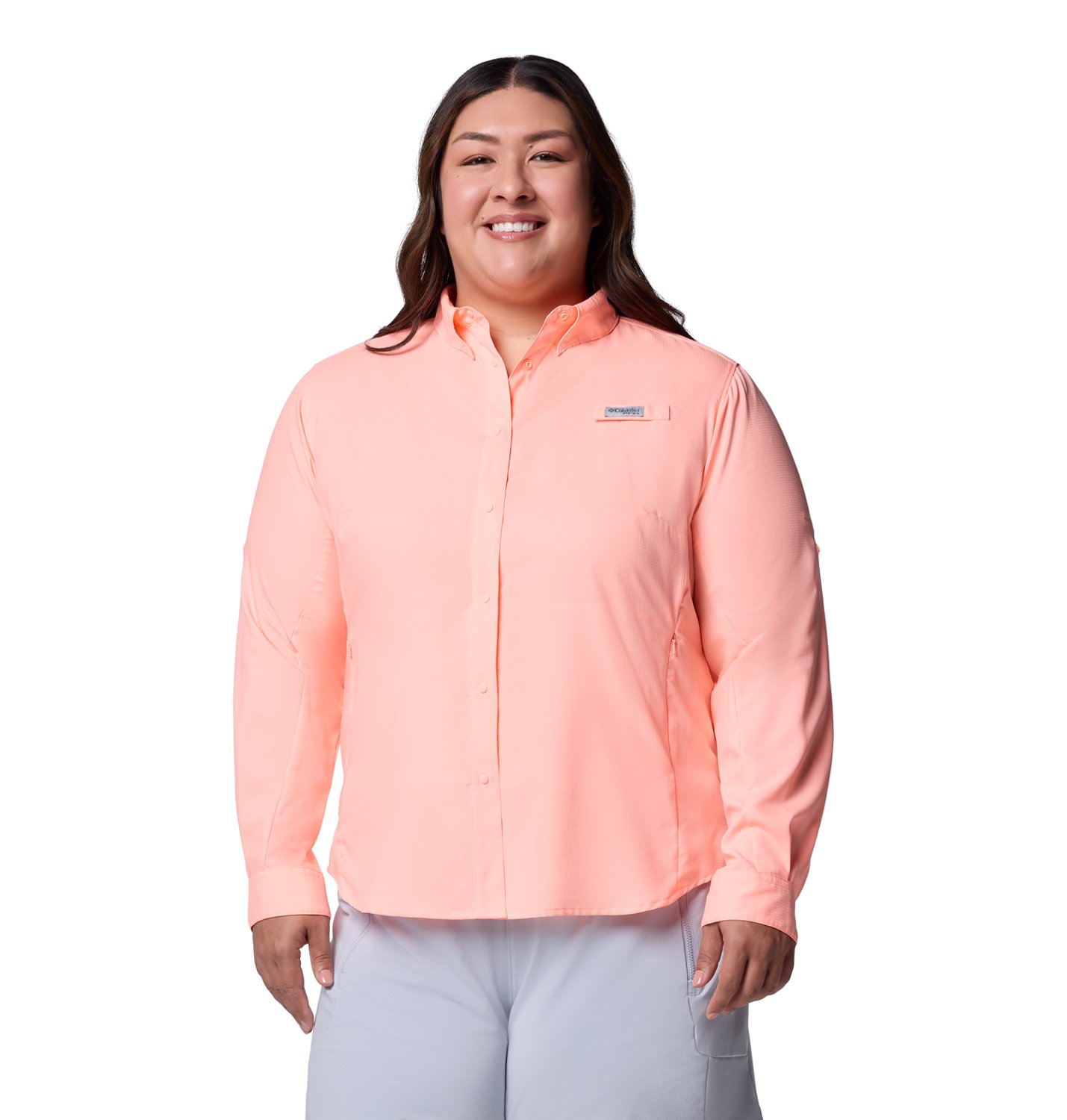 Columbia Sportswear Women's PFG Tamiami II Plus Size Long Sleeve Shirt