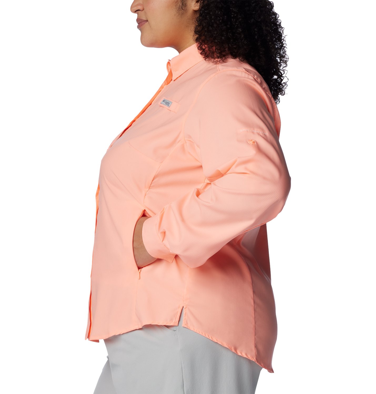 Columbia Sportswear Women's PFG Tamiami II Plus Size Long Sleeve Shirt - view number 3