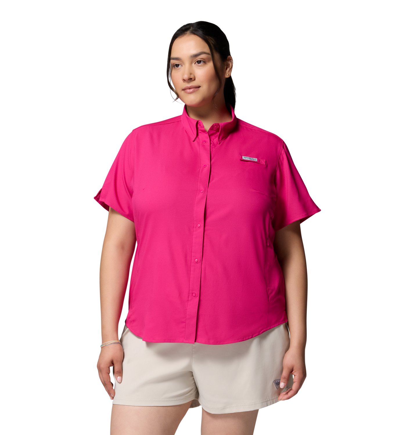 Columbia Sportswear Women's PFG Tamiami II Plus Size Shirt