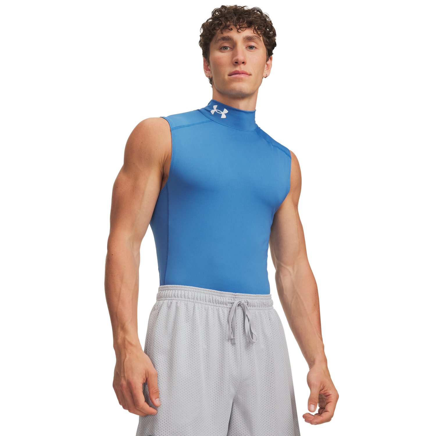 Under Armour Men's HeatGear Armour Mock Sleeveless Top