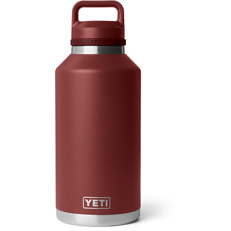 YETI Rambler 64-Oz. Bottle with Color-Matched Chug Cap - Stag Red