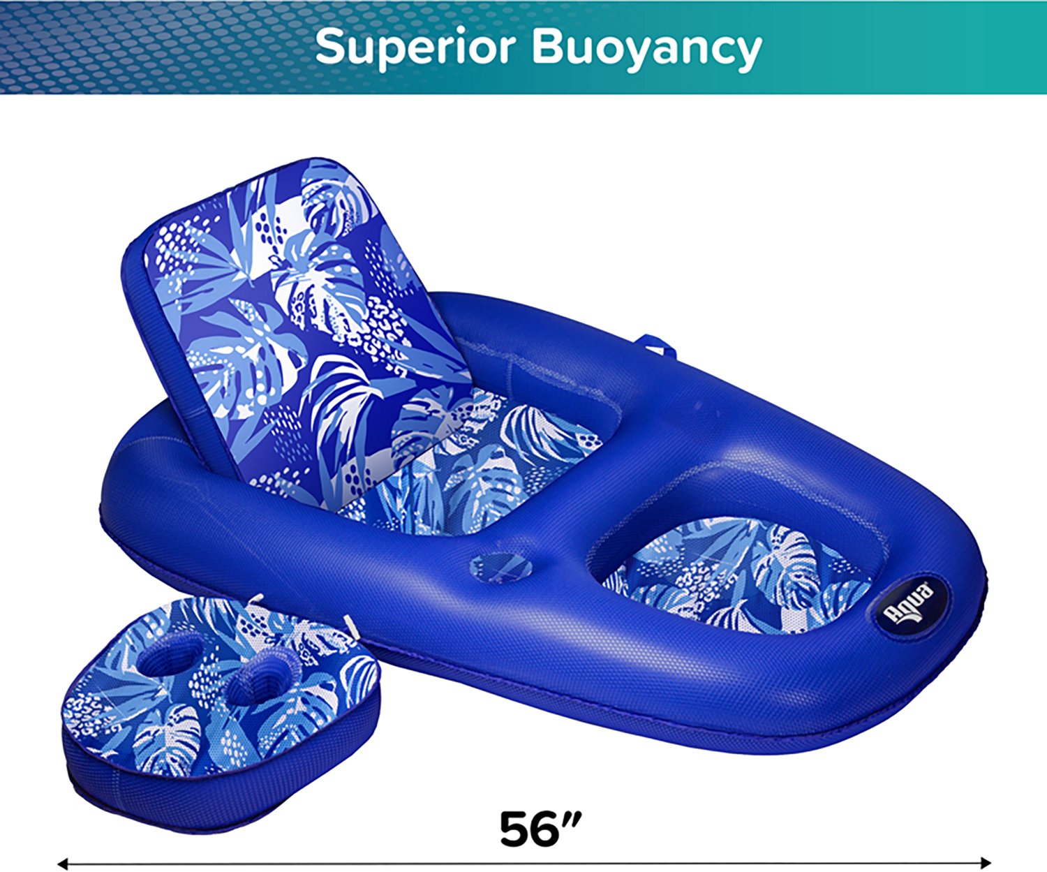 Aqua-Leisure Ultimate 2-in-1 Pool Float Lounge - view number 2