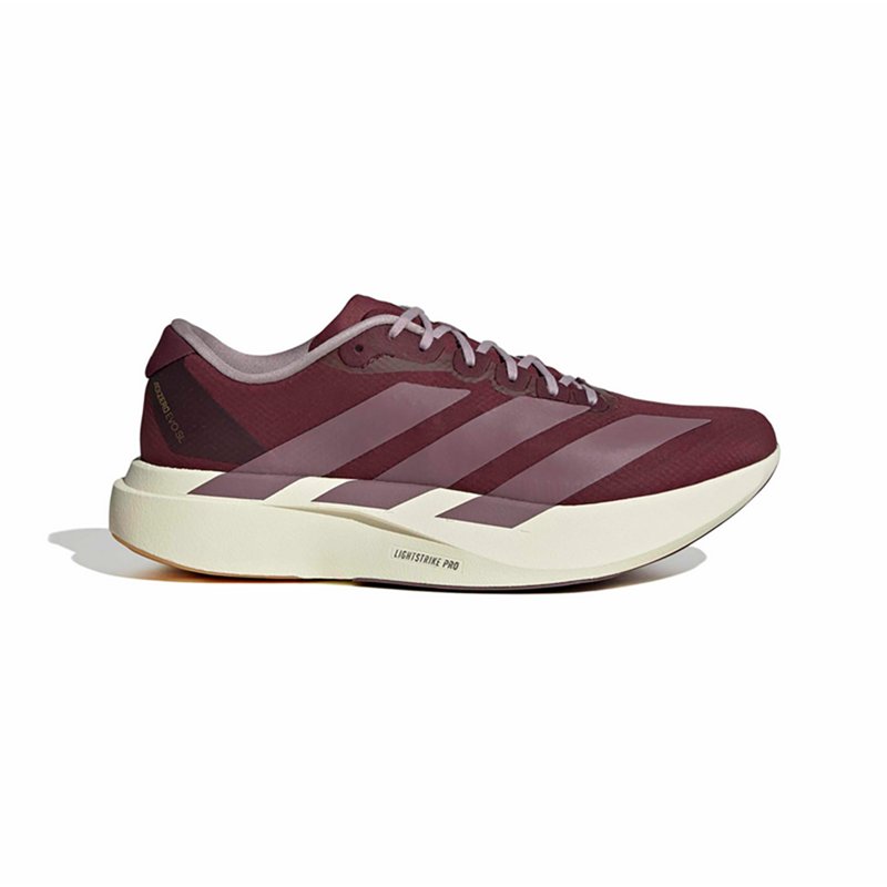 Adidas Adizero Evo SL Woven Running Shoe - Men's Maroon/Shadow Fig/Preloved Fig, 10.5