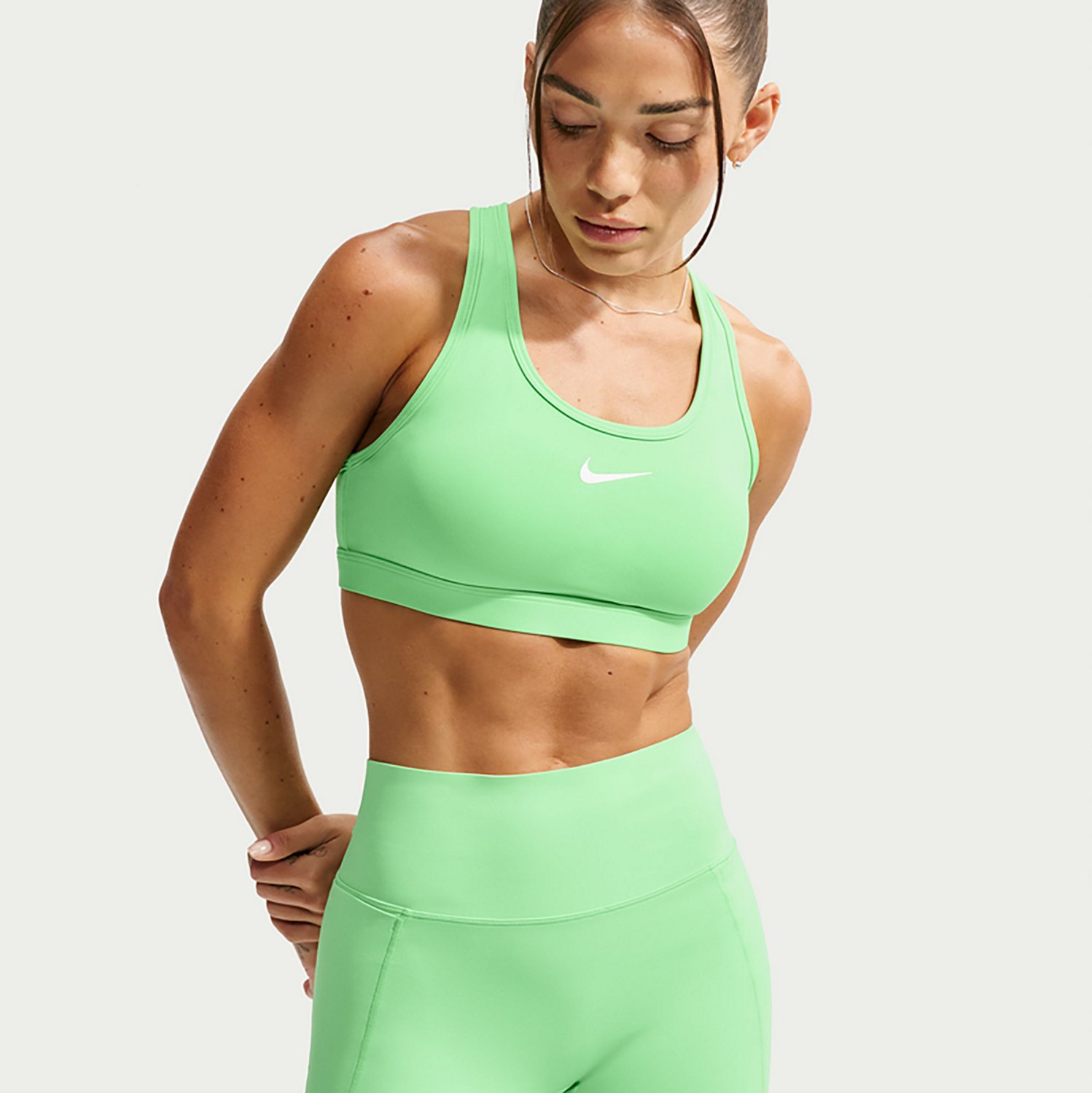 Nike Women's Swoosh Padded Medium Support Sports Bra - view number 3