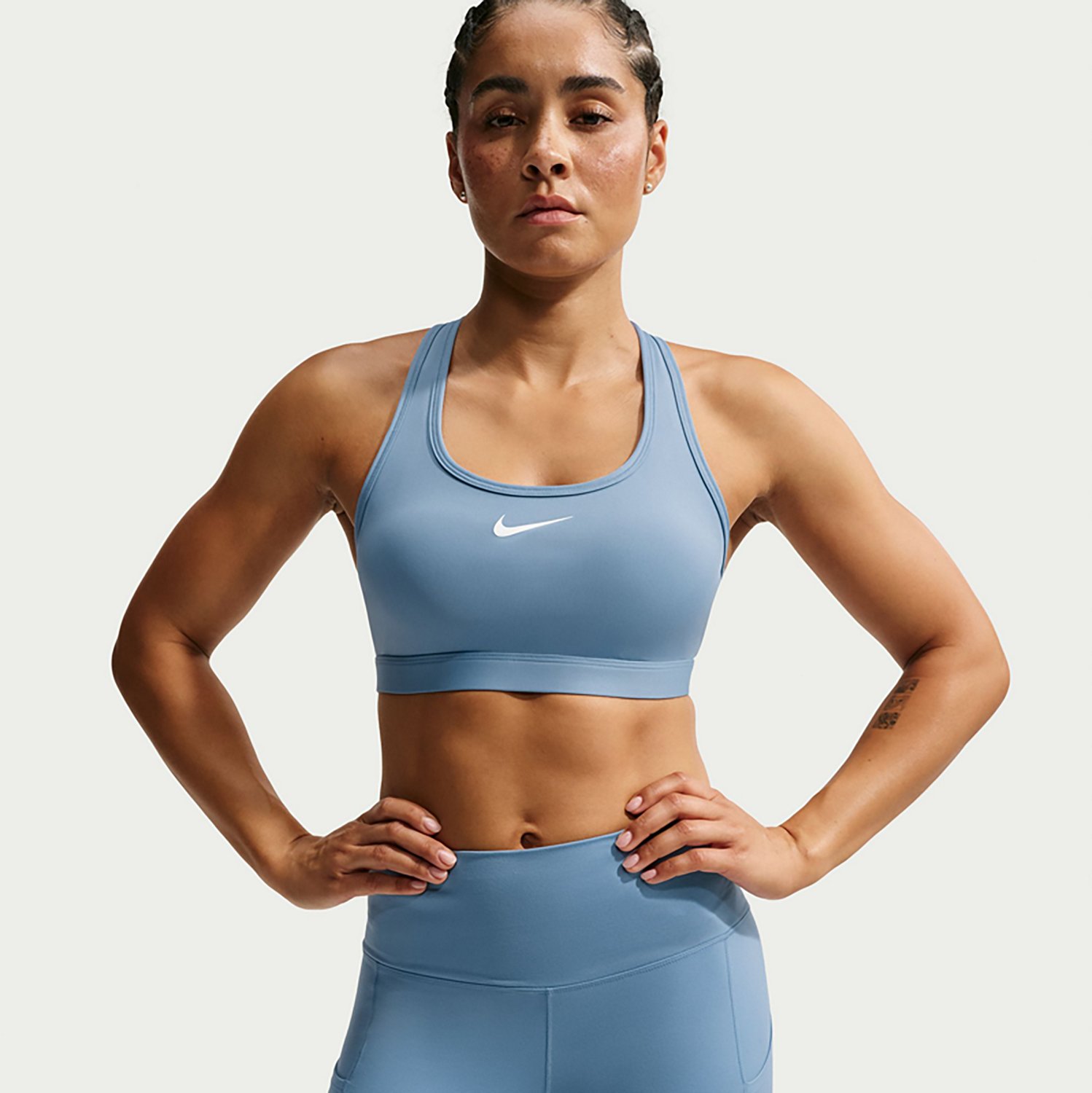 Nike Women's Swoosh Padded Medium Support Sports Bra - view number 3