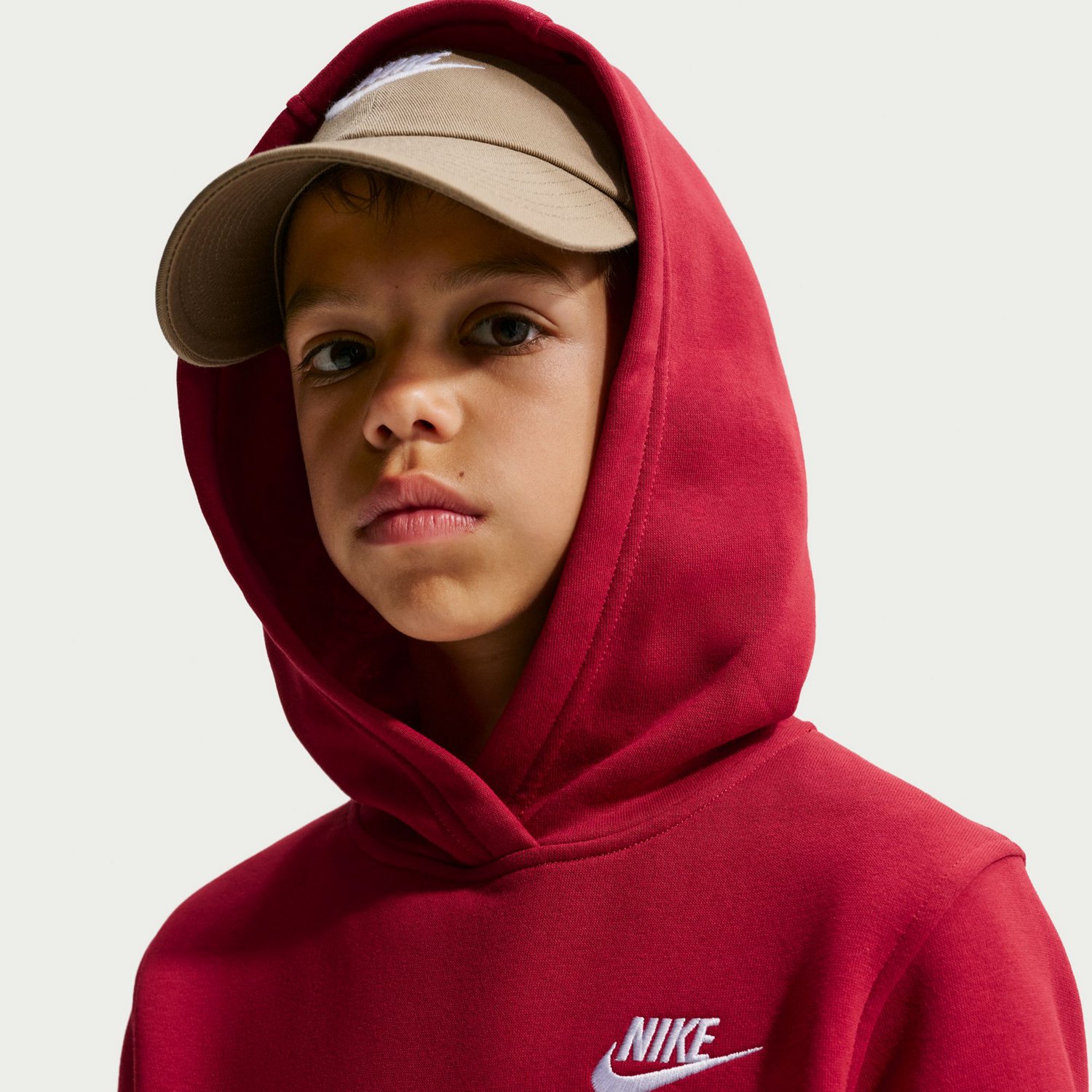 Nike Boys' Sportswear Club Fleece Hoodie - view number 3
