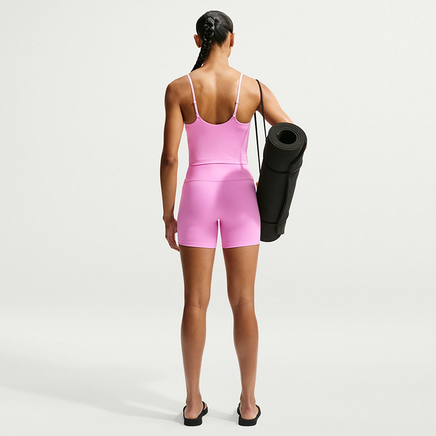 Nike Women's One Medium Support Padded Adjustable Sports Bra Tank Top - view number 2