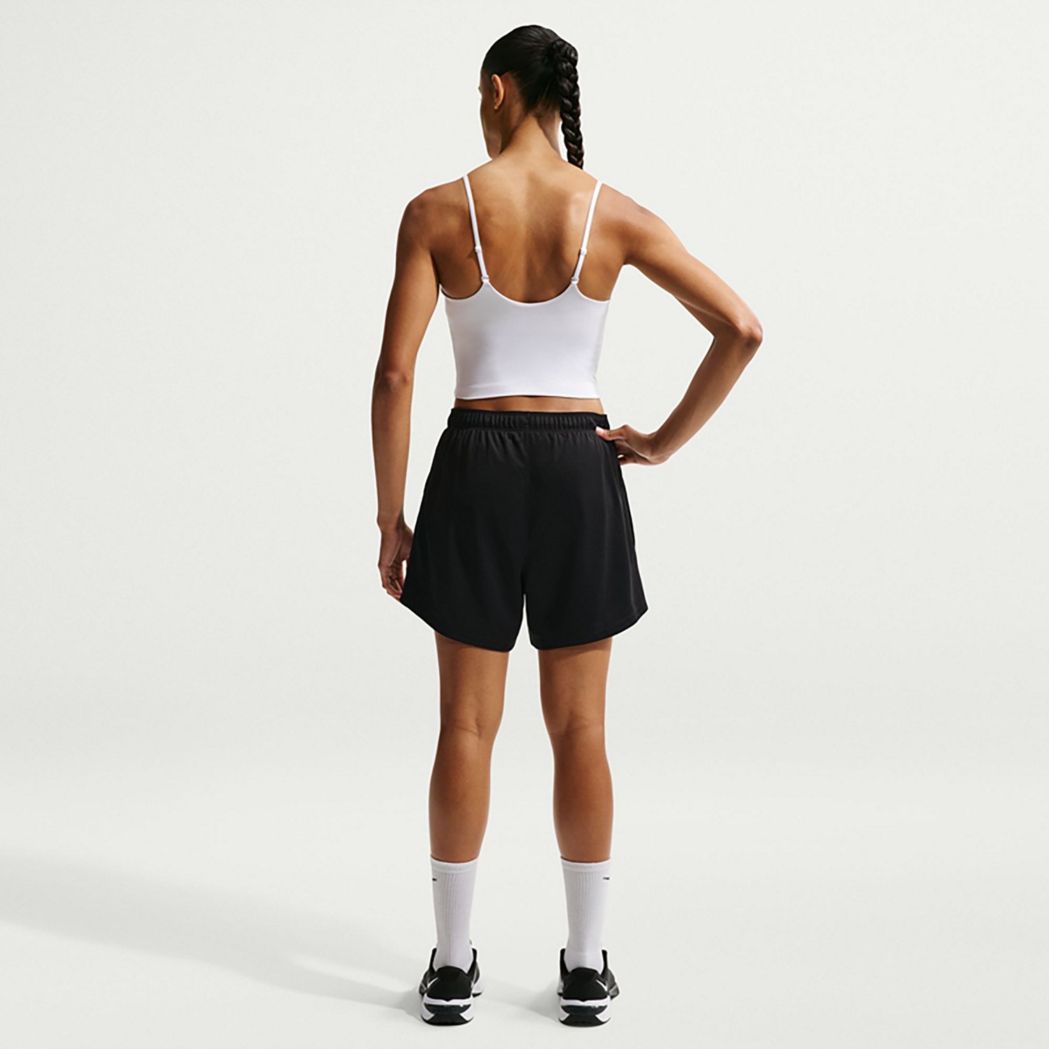 Nike Women's One Medium Support Padded Adjustable Sports Bra Tank Top - view number 2