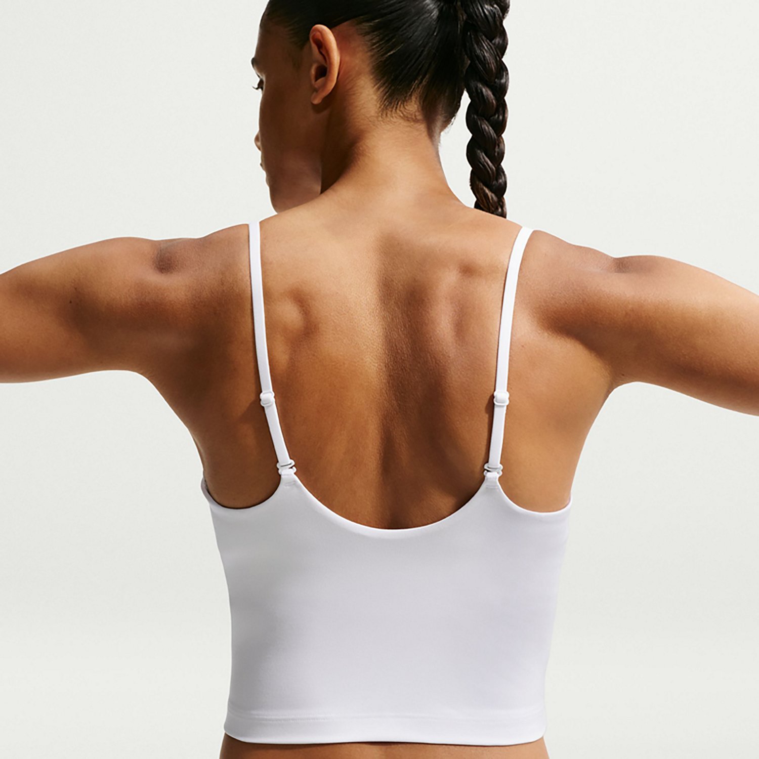 Nike Women's One Medium Support Padded Adjustable Sports Bra Tank Top - view number 5