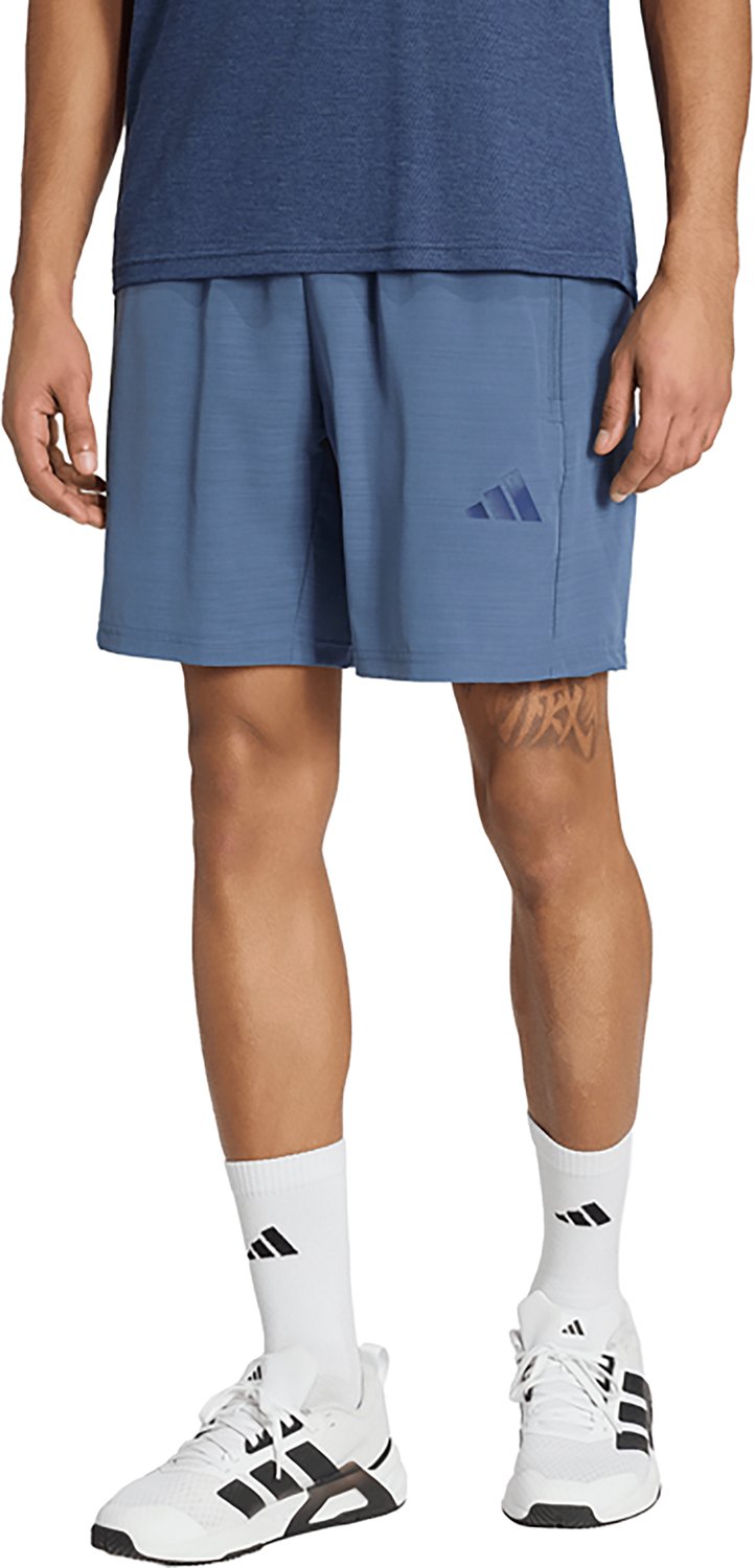 adidas Men’s Workout Essentials Base Melange Woven Training Shorts