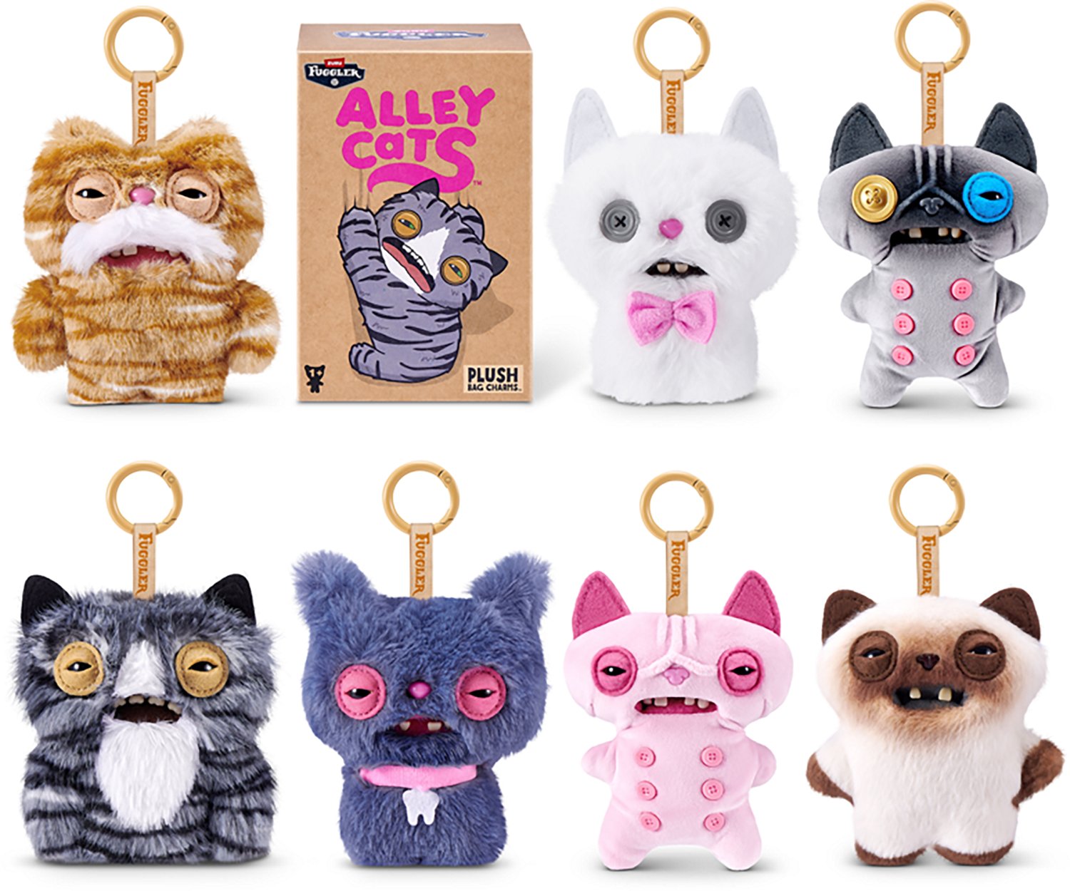 ZURU Fuggler Alley Cat 5 in Key Ring Collectible Toy - view number 2