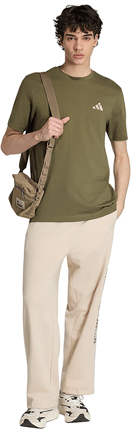 adidas Men’s Camo Embroidered Small Logo Graphic T‑Shirt - view number 5
