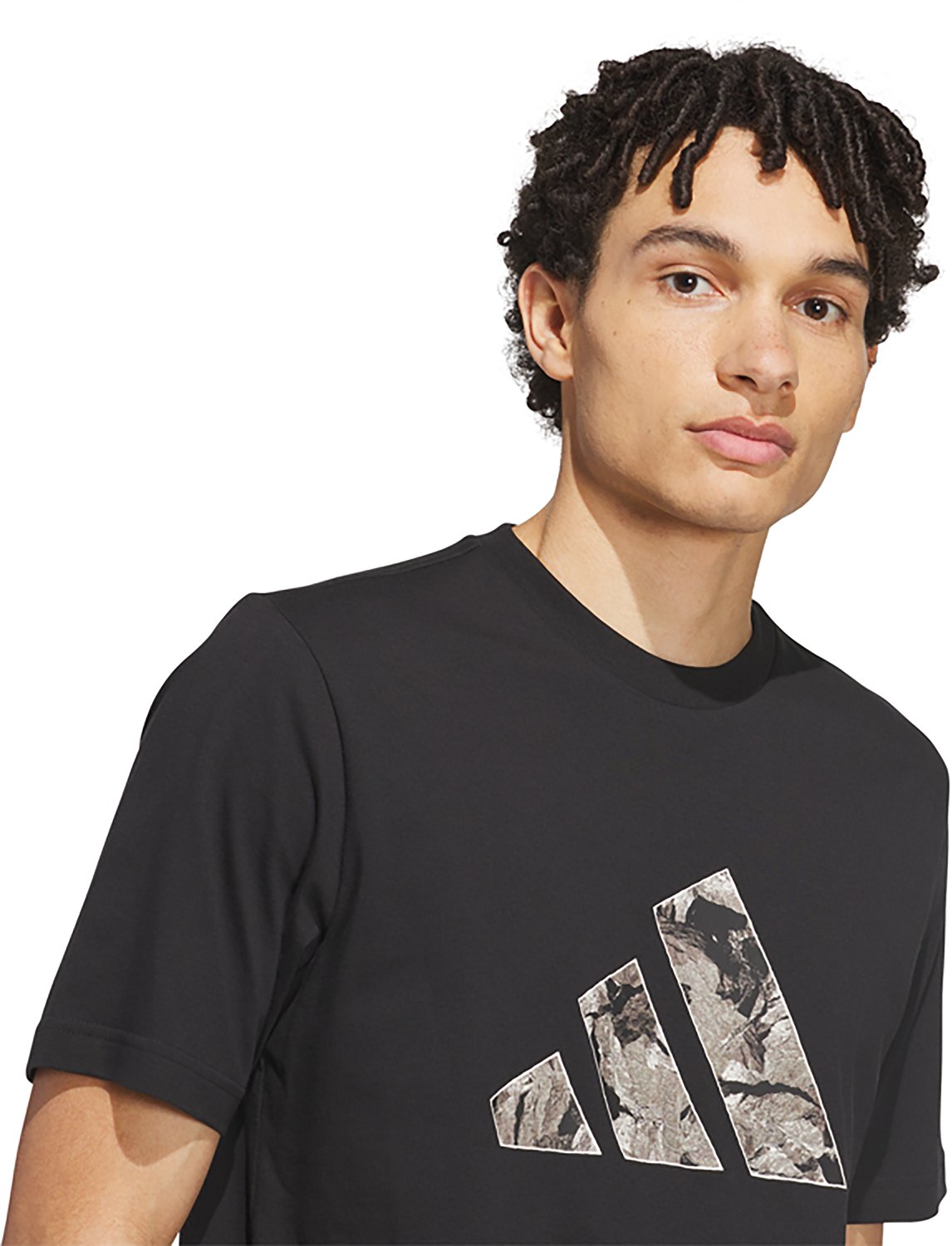 adidas Men’s Photo Rock Camo Graphic T‑Shirt - view number 3