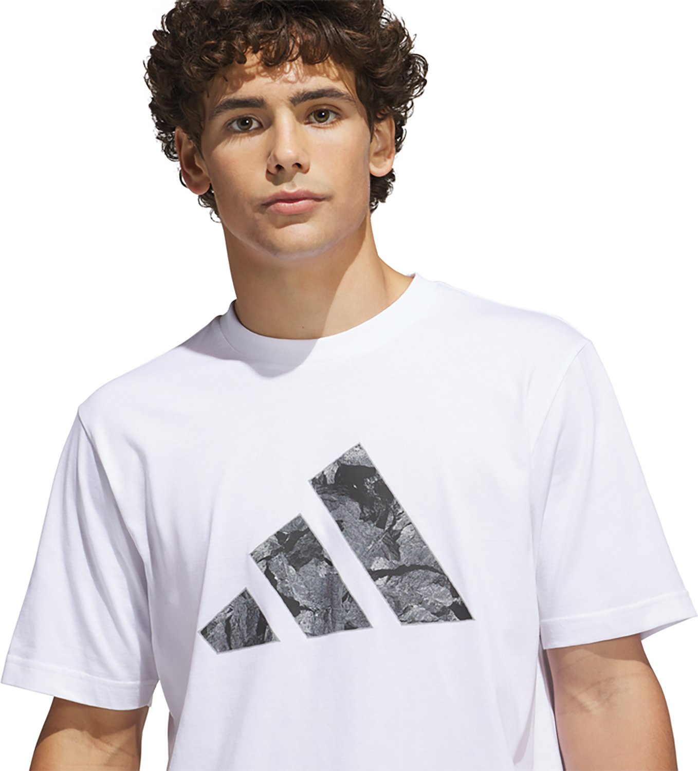 adidas Men’s Photo Rock Camo Graphic T‑Shirt - view number 3