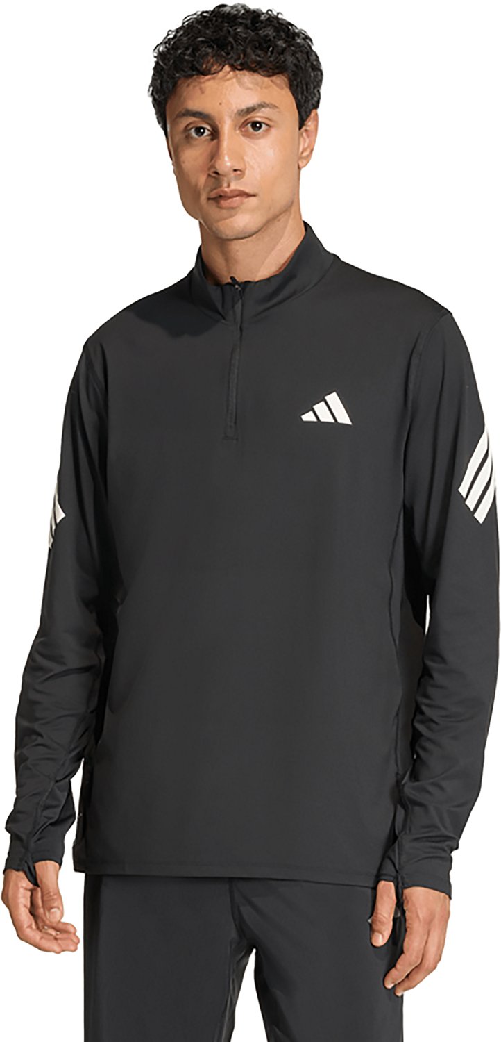 adidas Men’s adi365 CLIMACOOL Running Half‑Zip Pullover