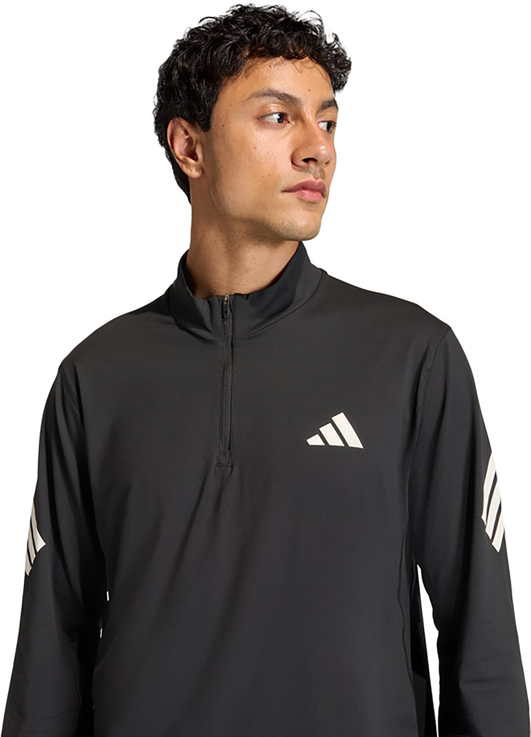 adidas Men’s adi365 CLIMACOOL Running Half‑Zip Pullover - view number 3