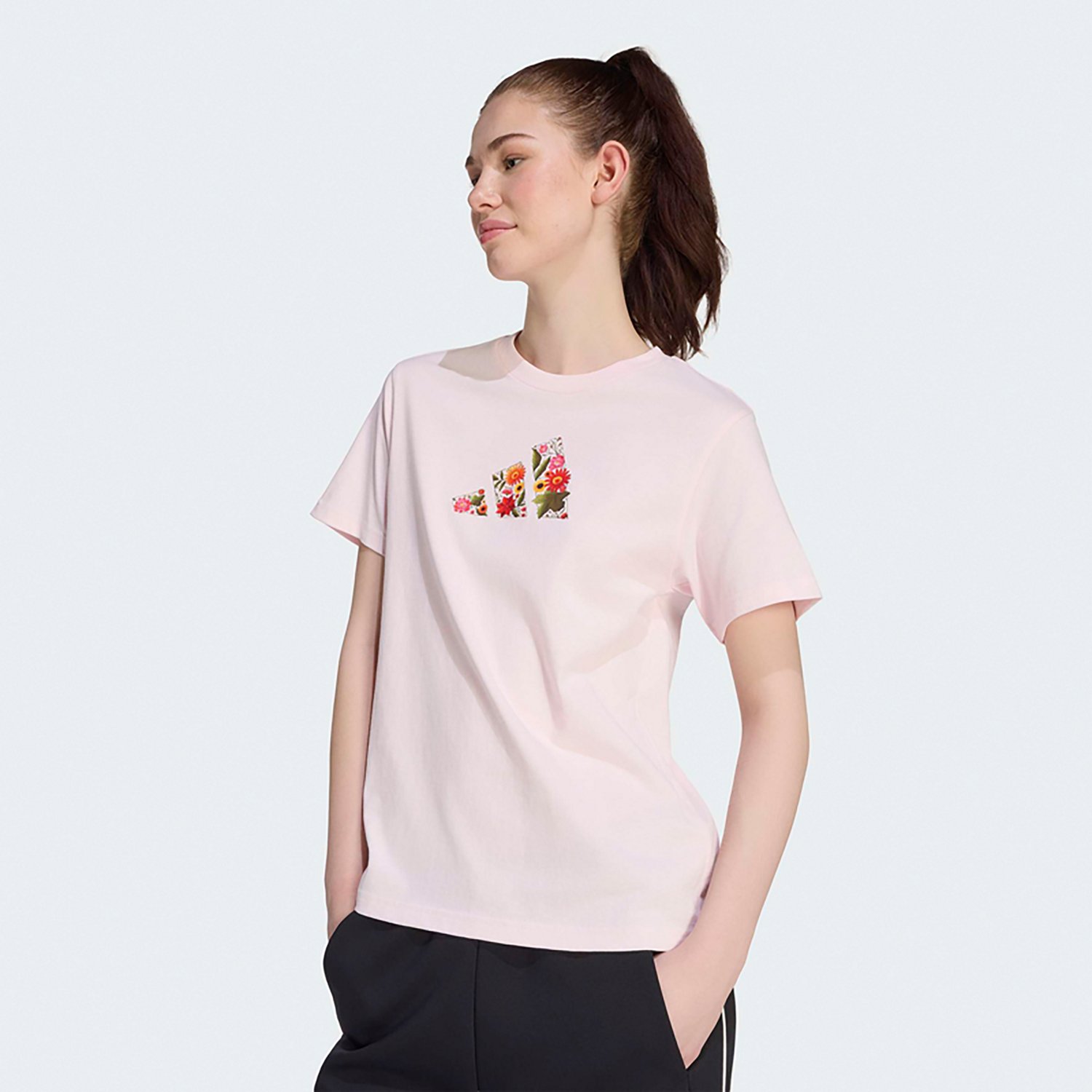 adidas Women’s Floral Graphic T‑Shirt - view number 3