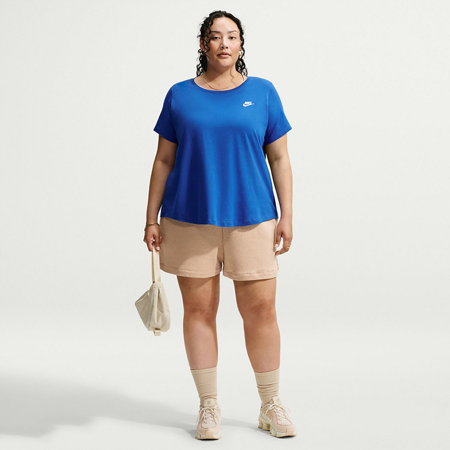 Nike Plus Size Women's Sportswear Club T-shirt                                                                                   - view number 2
