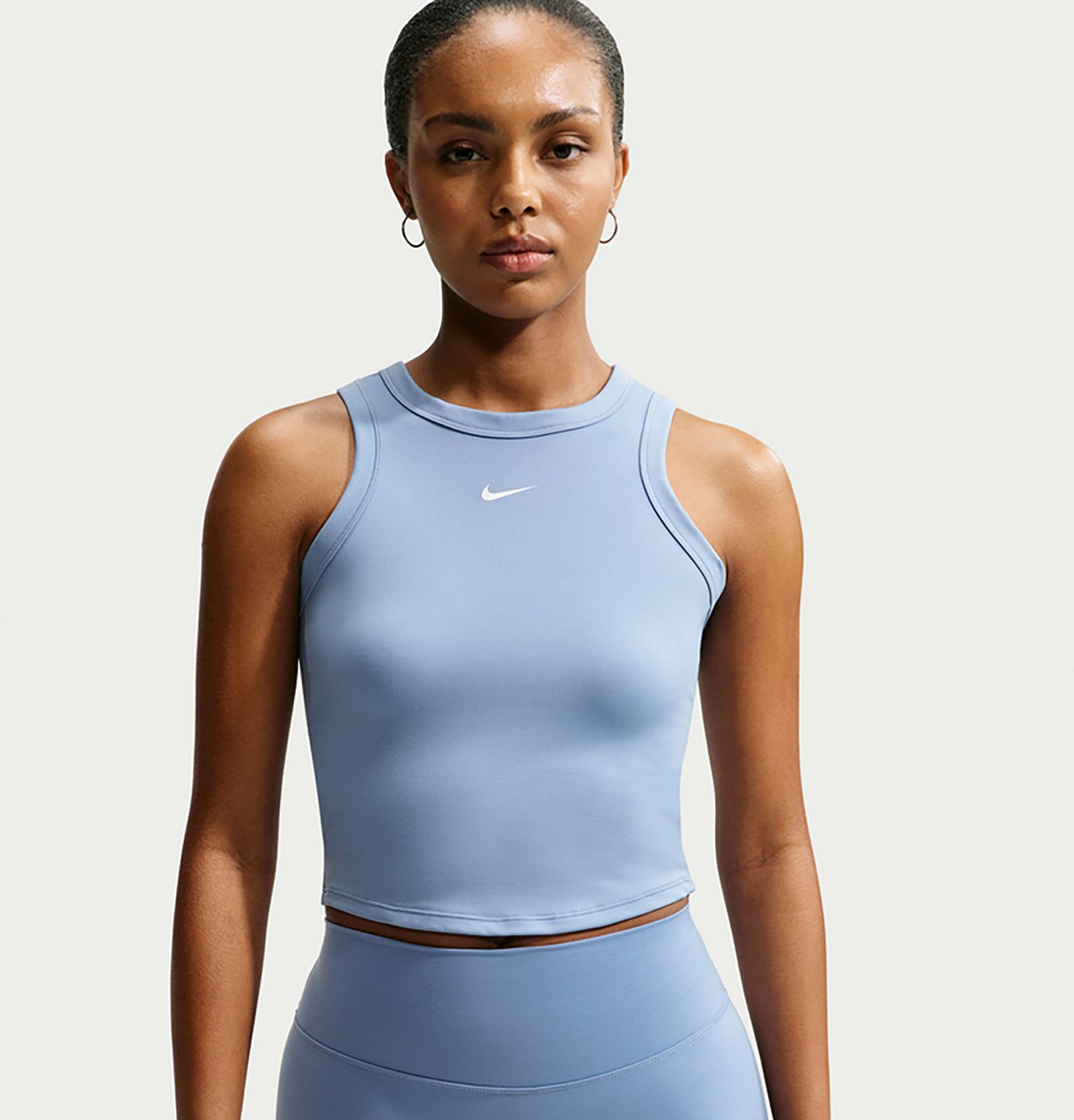 Nike Women's One Fitted Dri-FIT Cropped Tank Top - view number 3