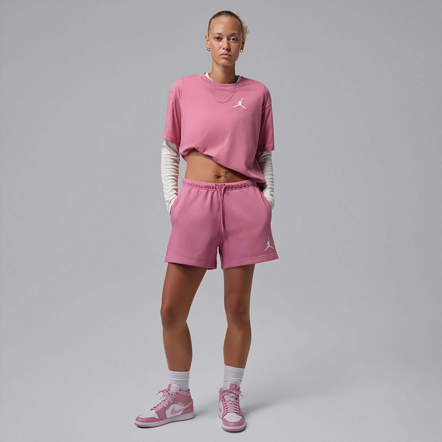 Jordan Women's Jumpman Fleece Shorts - view number 6