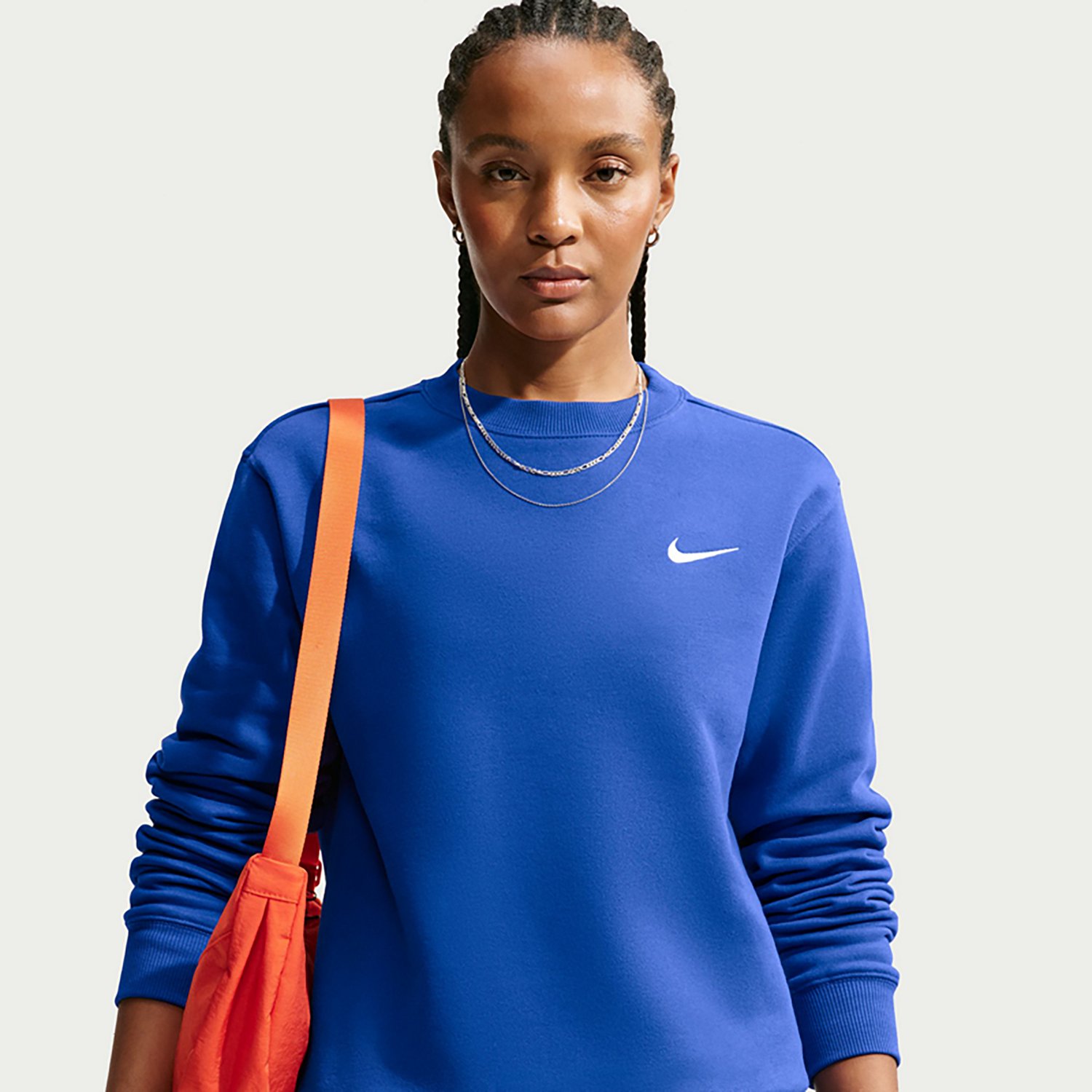 Nike Women's Studio Fleece Mid Weight Crew Sweatshirt - view number 3