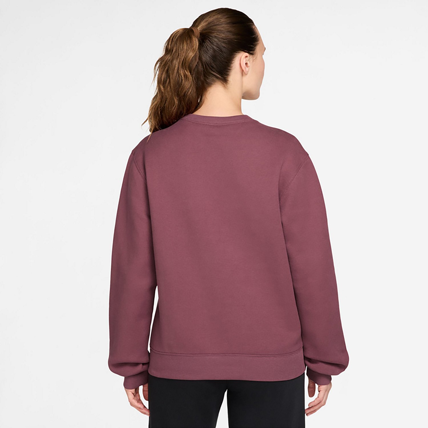 Nike Women's Studio Fleece Mid Weight Crew Sweatshirt - view number 2