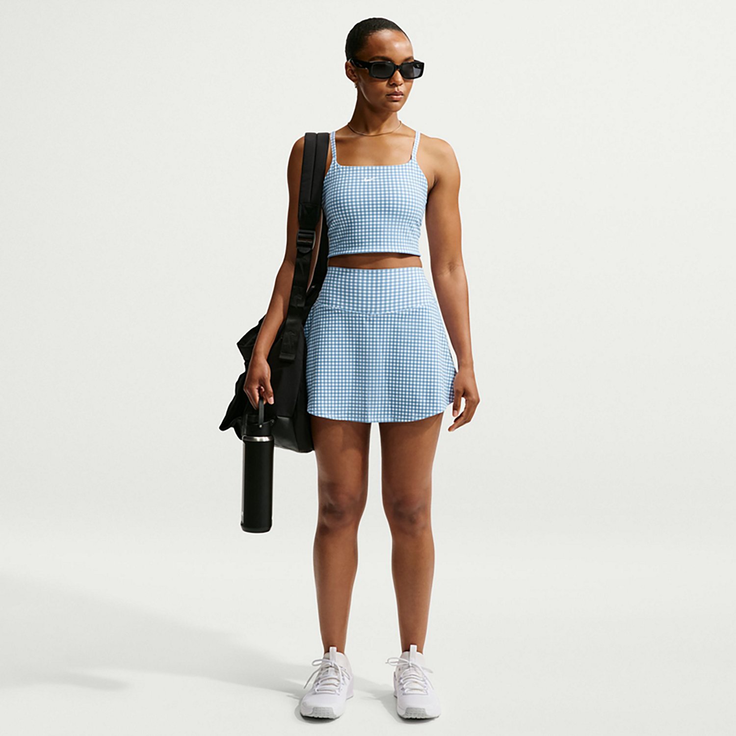 Nike Women's Gingham Dri-FIT Performance Skort - view number 5