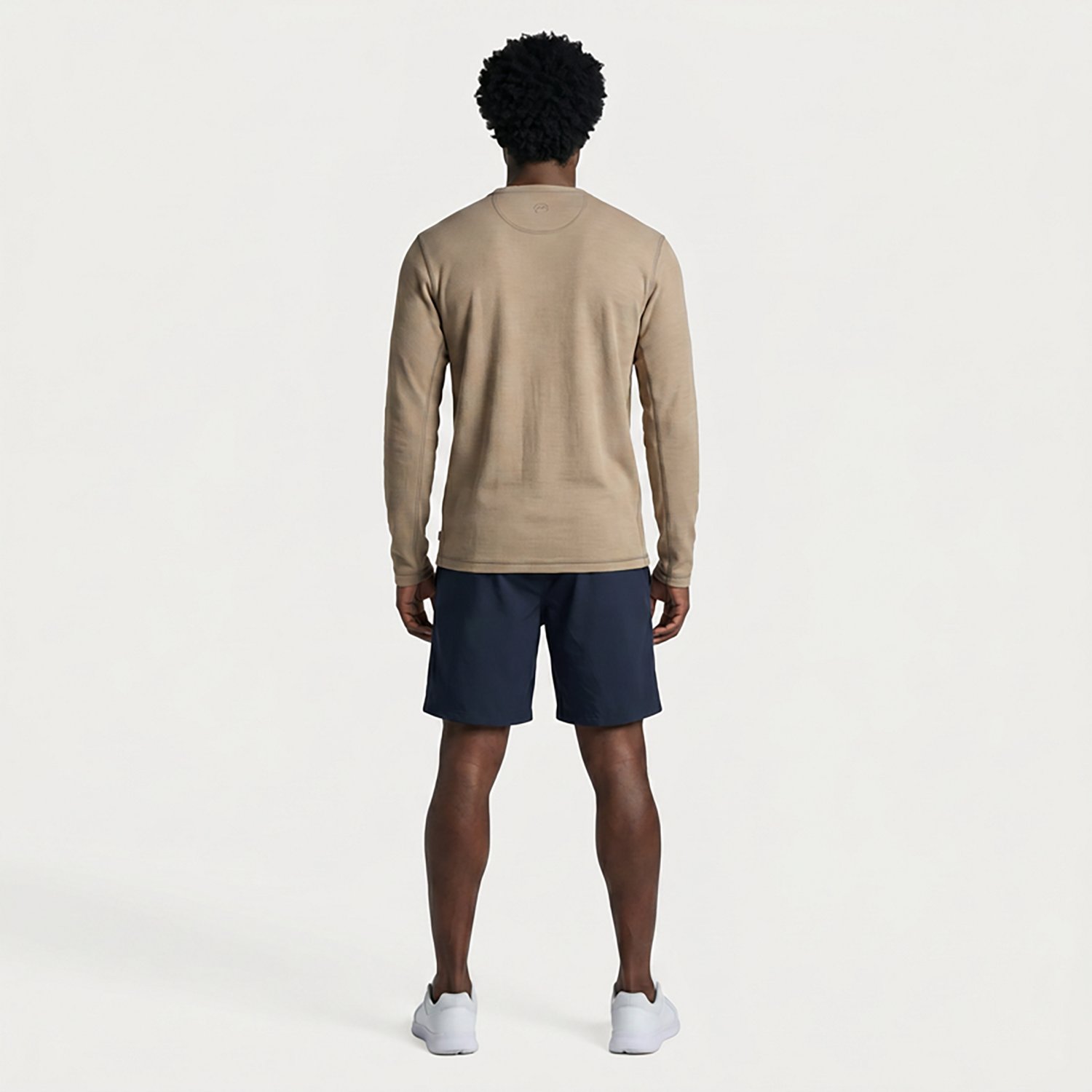 Magellan Outdoors Men's Base Camp Thermal Heathered Long Sleeve Crew Top                                                         - view number 3