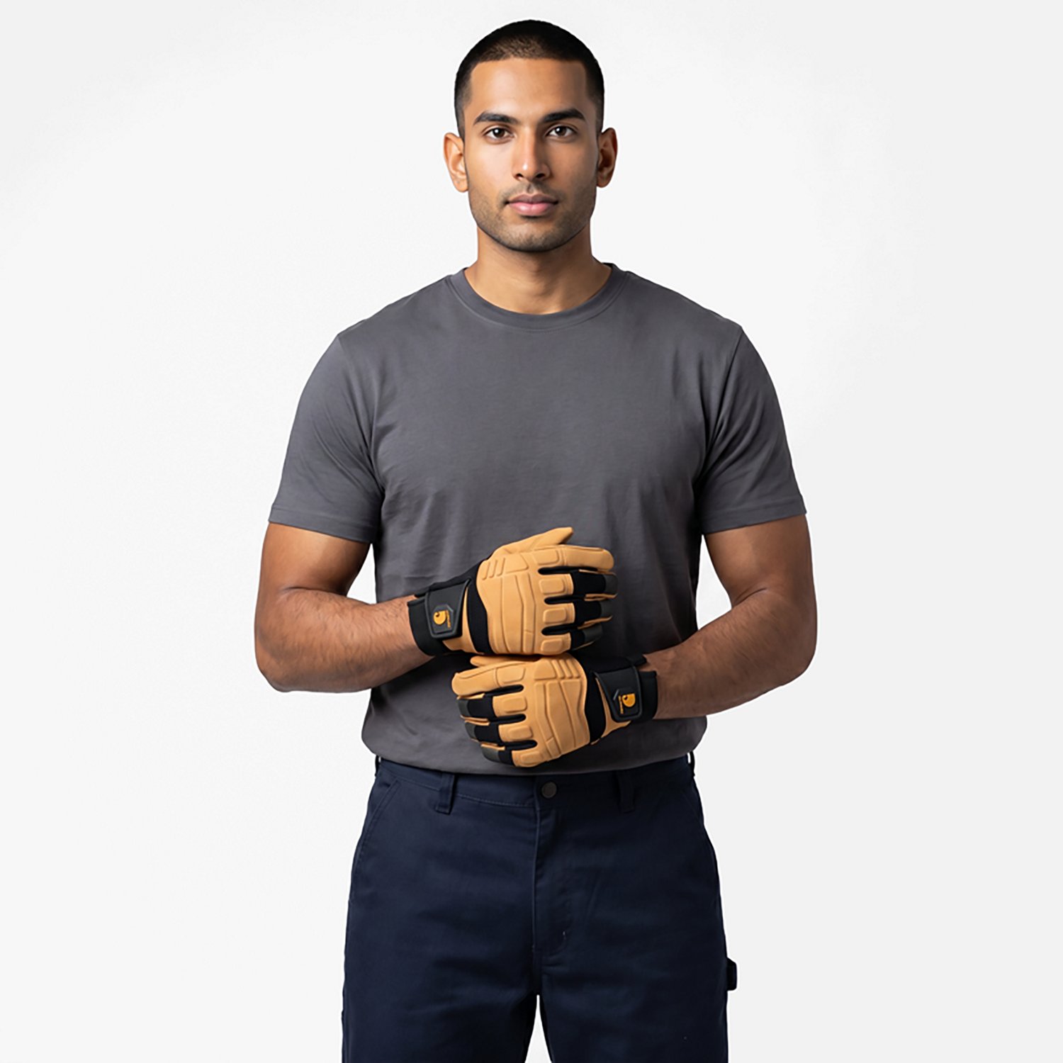 Carhartt Men's High Dexterity Molded Knuckle Gloves