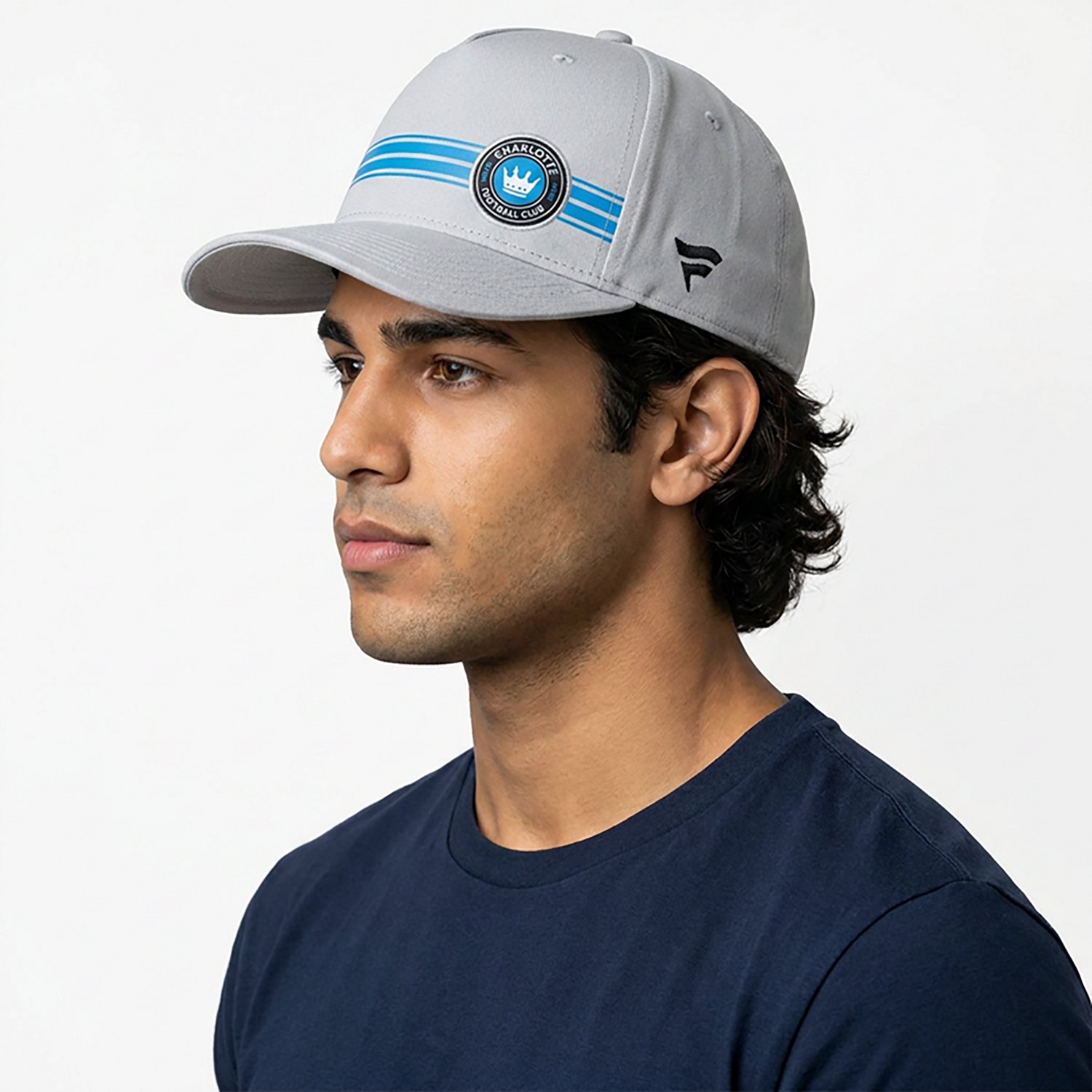 Fanatics Men's Charlotte FC Foul Ball Structured Snapback Cap - view number 2