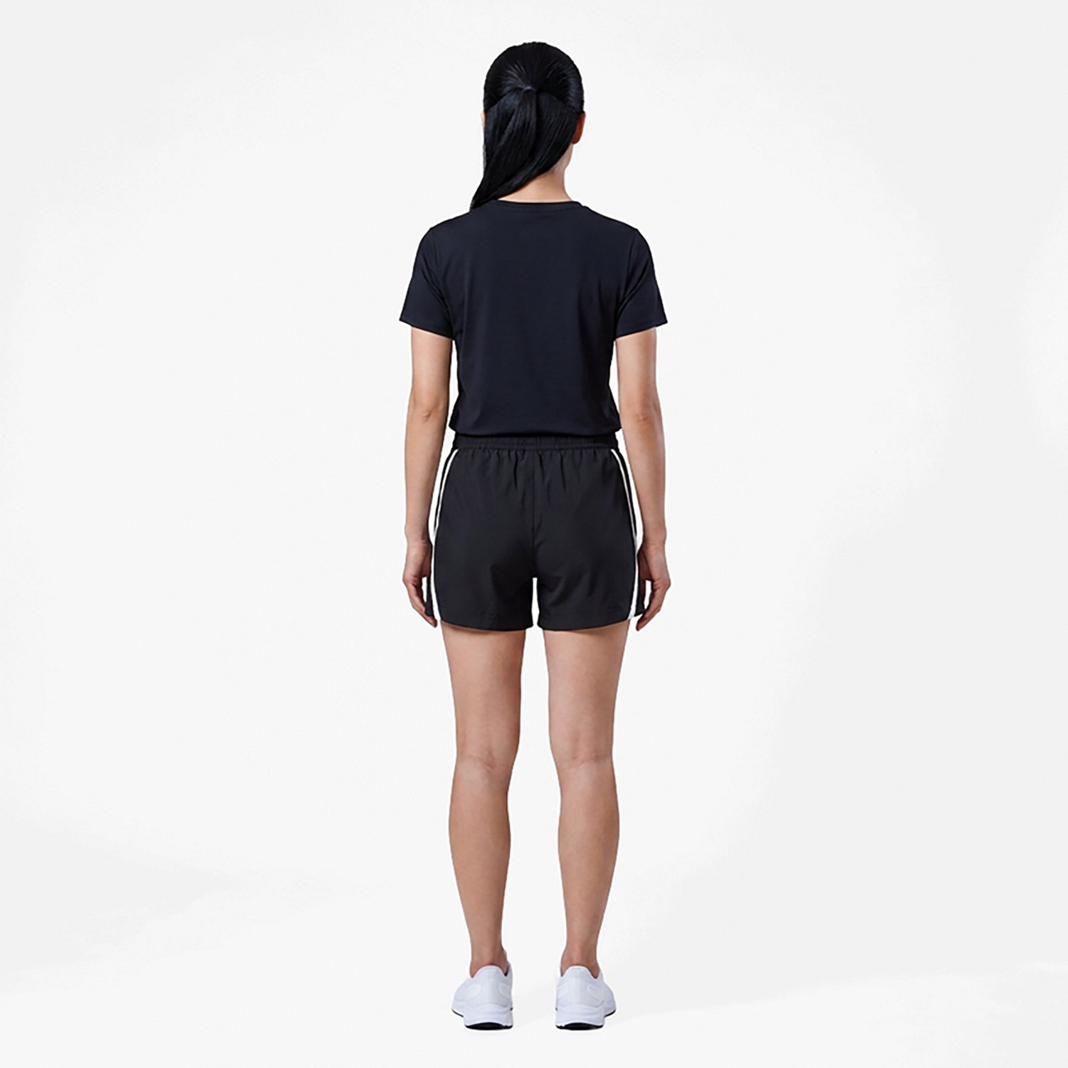 BCG Women's Taped Woven Shorts 4.5 in                                                                                            - view number 3