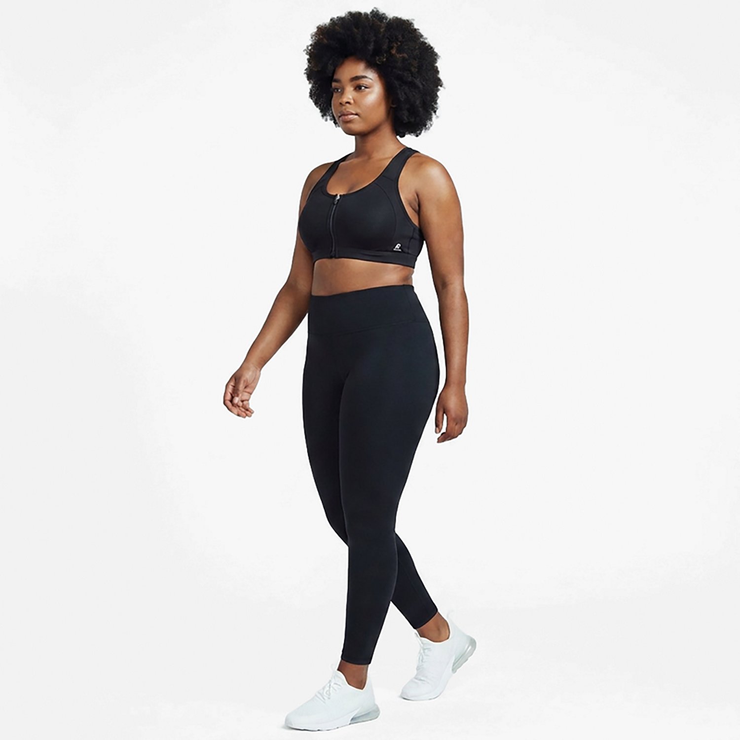 BCG Women's High Zip Front Sports Bra                                                                                            - view number 3