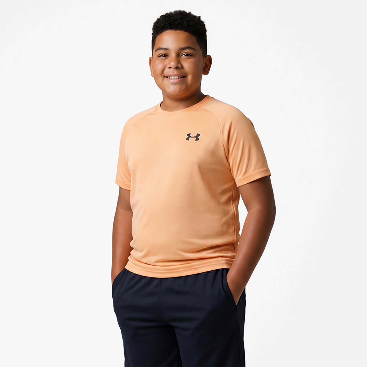 Under Armour Boys' UA Tech™ Textured Short Sleeve T-shirt - view number 2