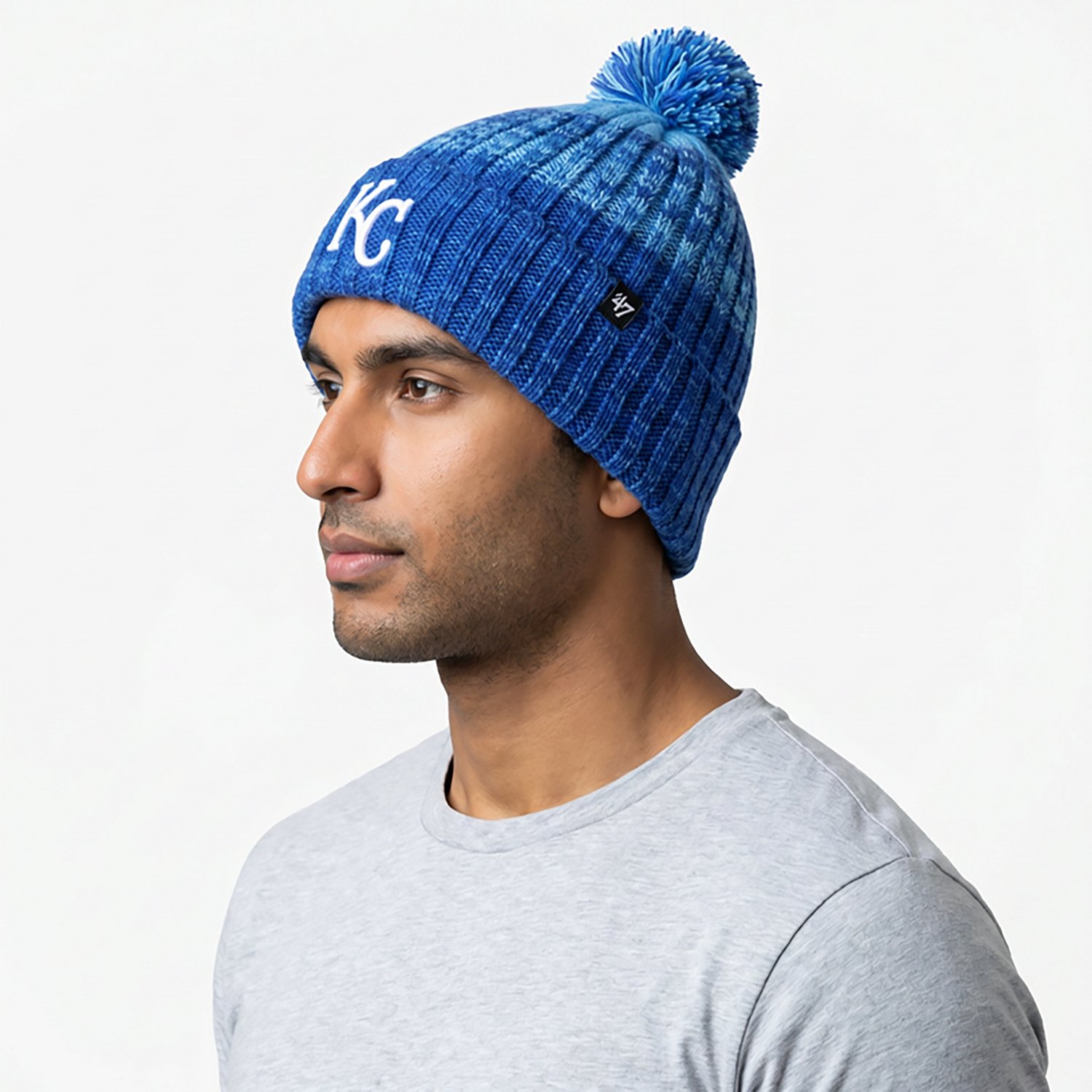 47 Men's Royals Cascade Cuff Knit Beanie - view number 2
