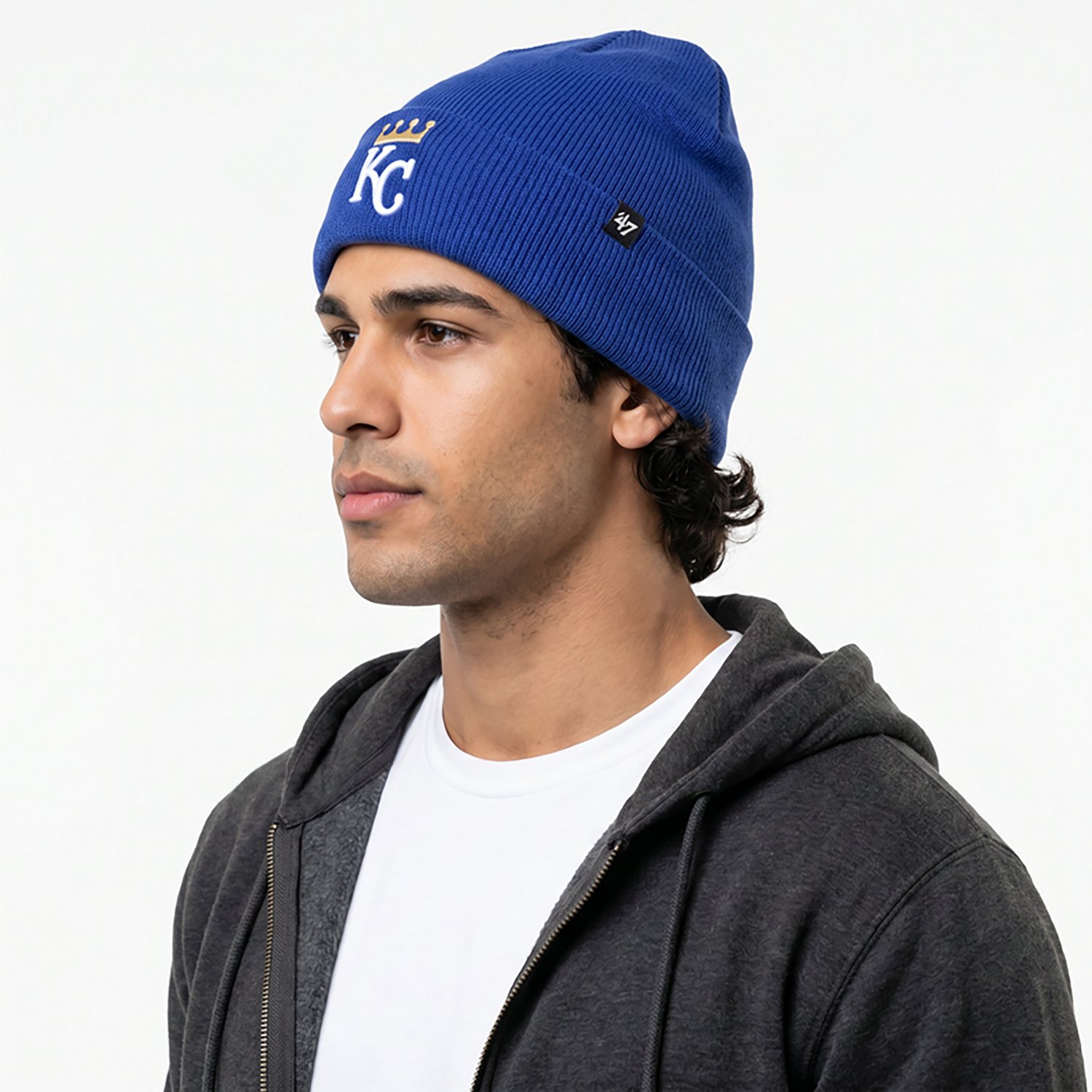 47 Men's Royals Raised Cuff Knit Beanie - view number 2
