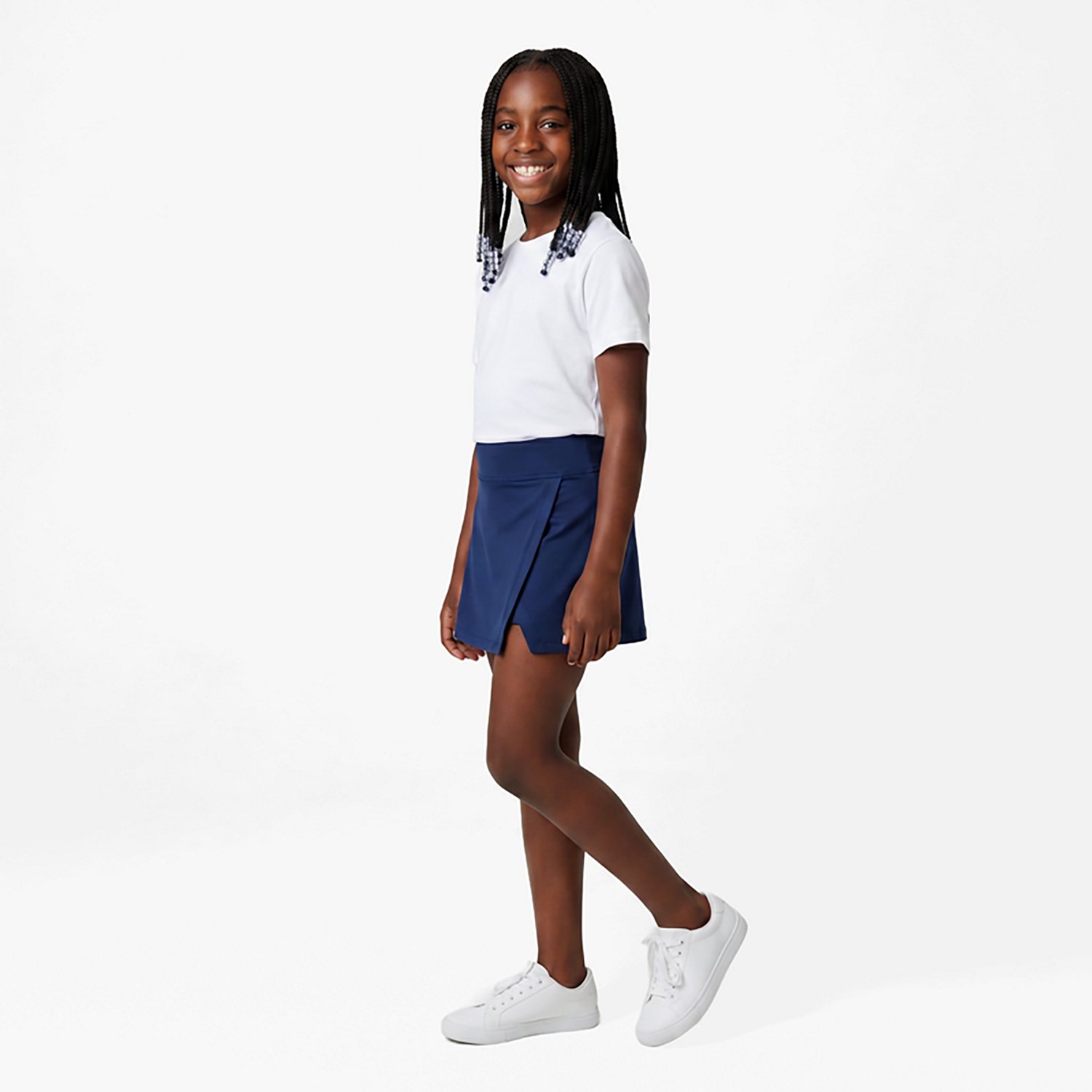 BCG Girls' Tennis Core Swing Split Skort                                                                                         - view number 3