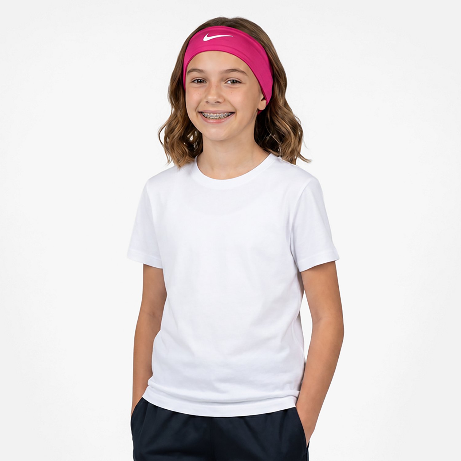 Nike Girls' Dri-FIT Fury Classic Headband