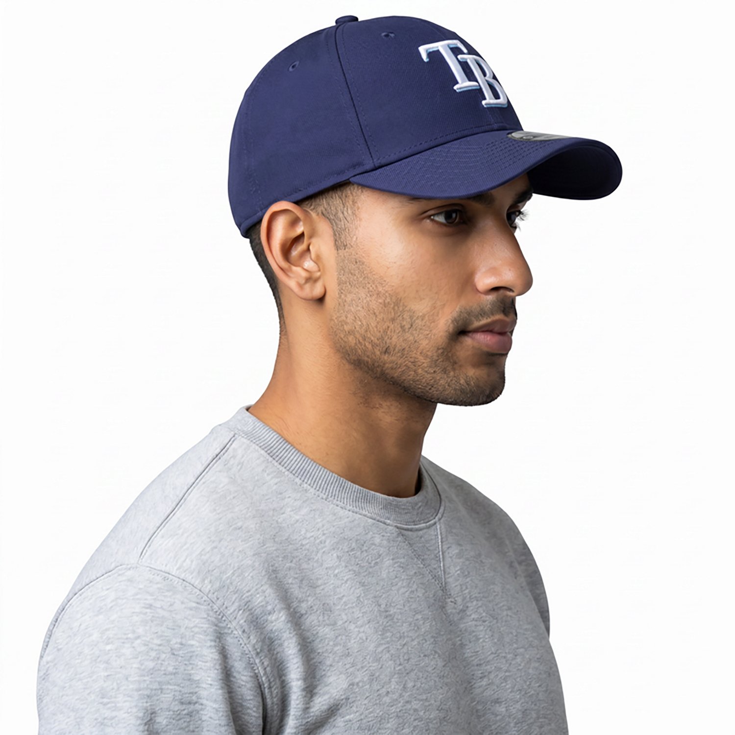 New Era Men's Tampa Bay Rays Player Replica 9SEVENTY Stretch-Snap Cap
