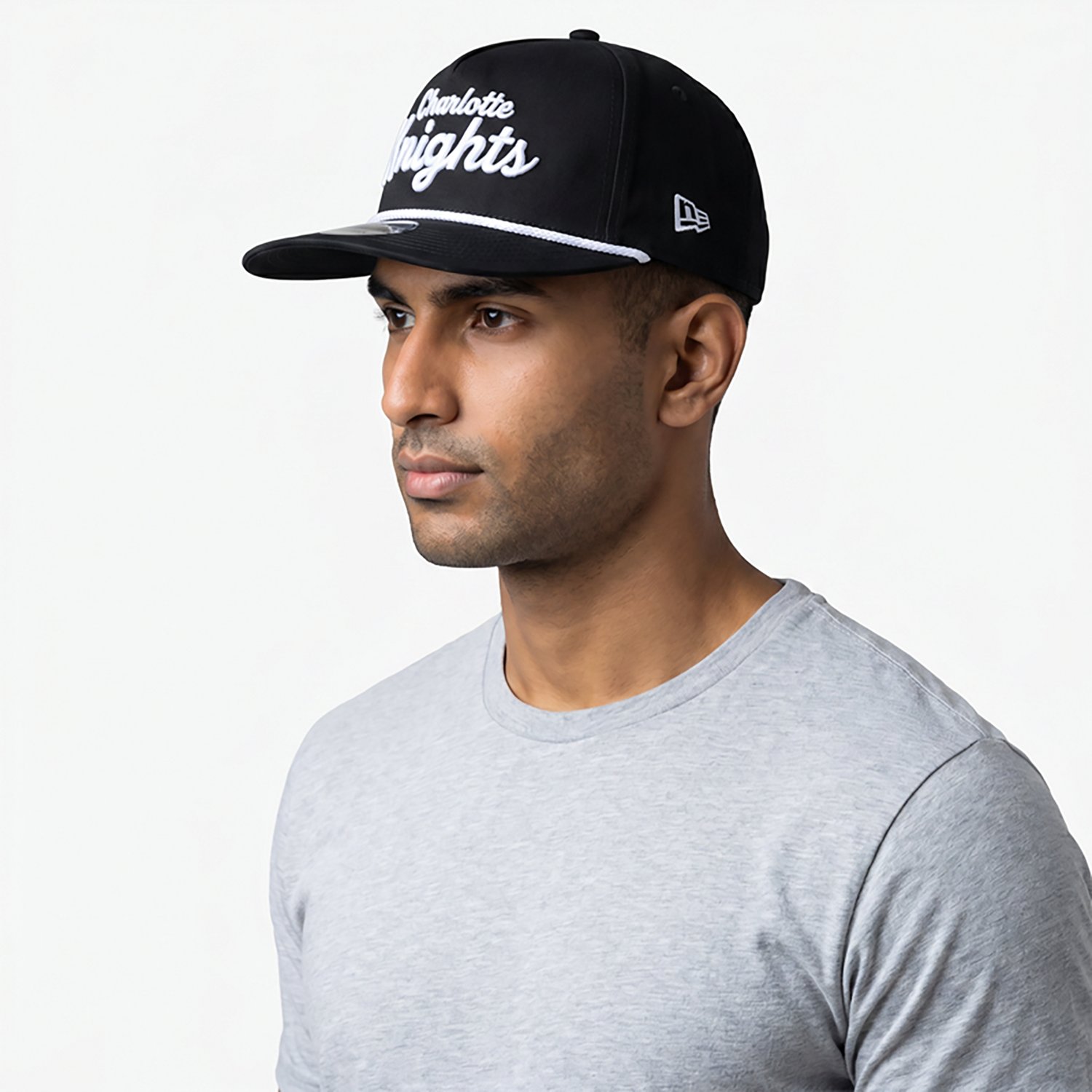New Era Men's Charlotte Knights Team Script Golfer Cap
